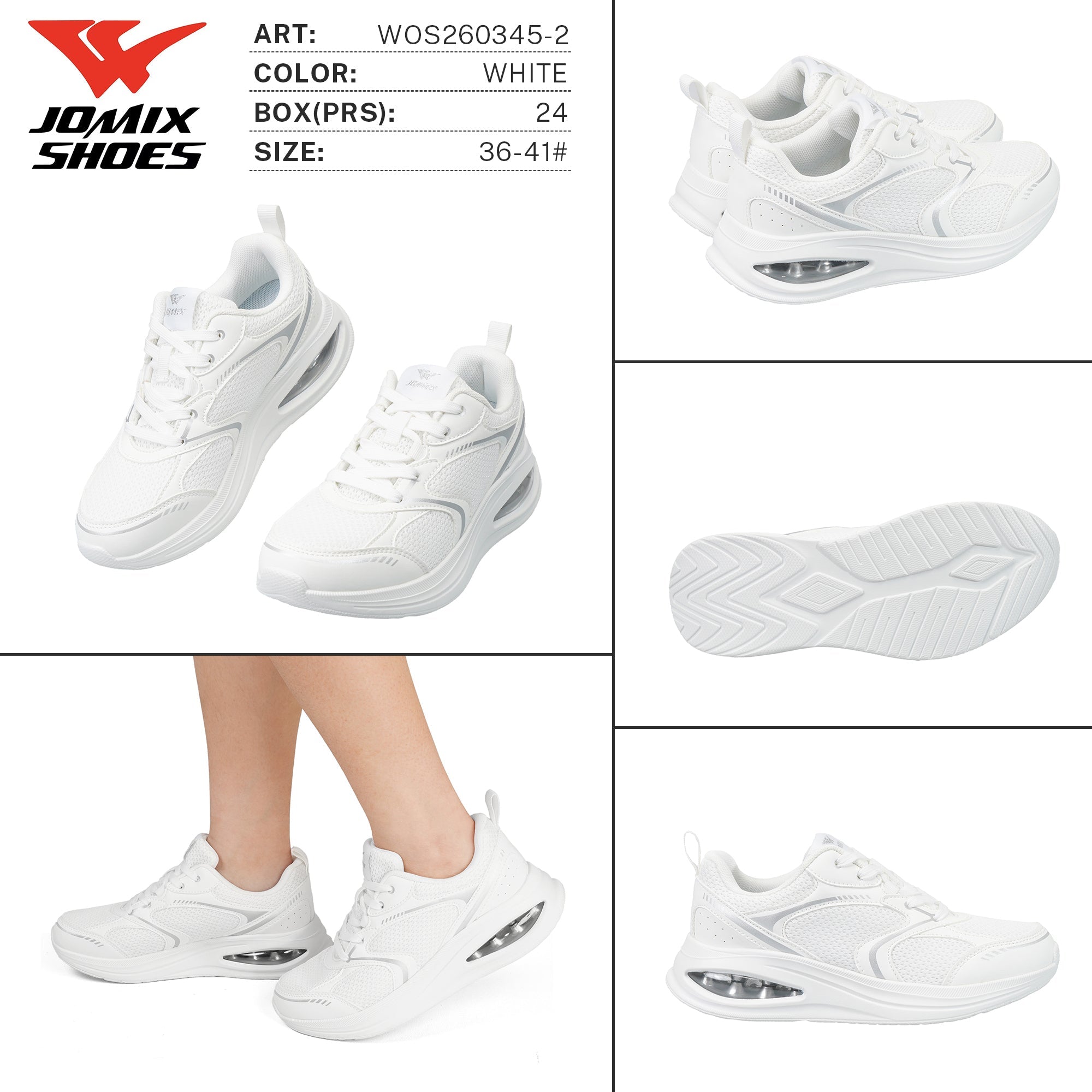 Sneakers da Donna WOS260345 - 2 - Fornitura all'ingrosso di Sneakers Donna da Jomix Shoes B2B