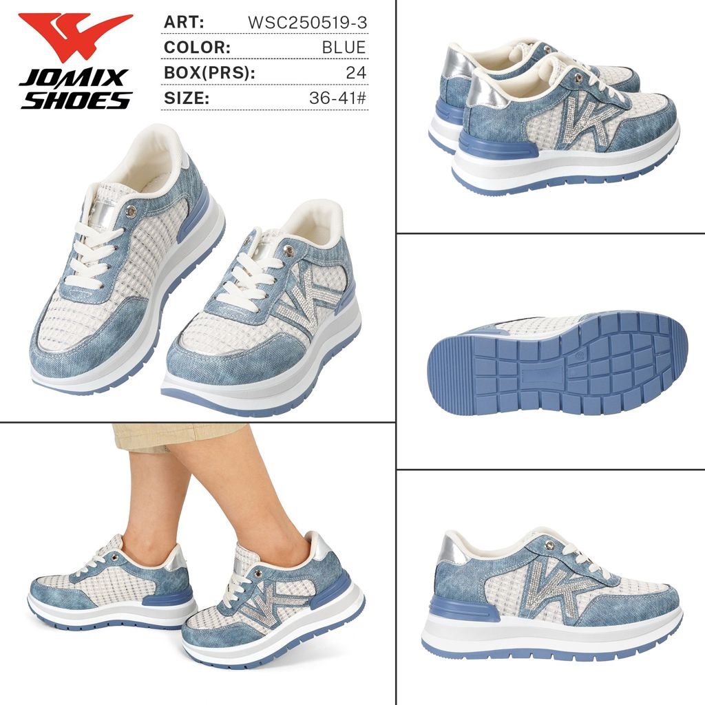 Sneakers da Donna WSC250519 - 3 - Fornitura all'ingrosso di Scarpe Donna da Jomix Shoes B2B