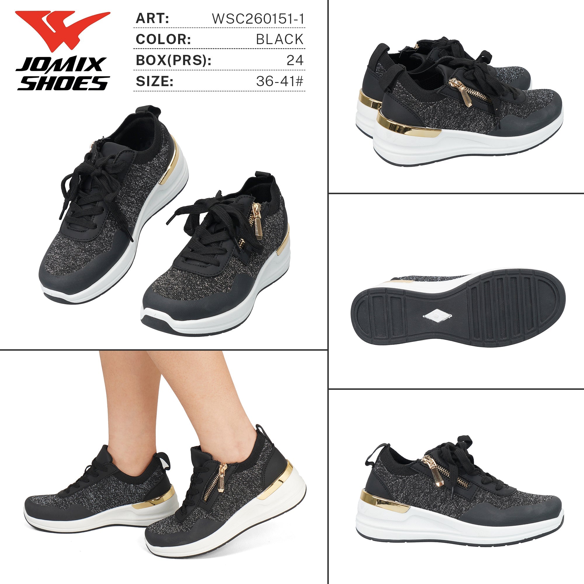 Sneakers da Donna WSC260151 - 1 - Fornitura all'ingrosso di Sneakers Donna da Jomix Shoes B2B