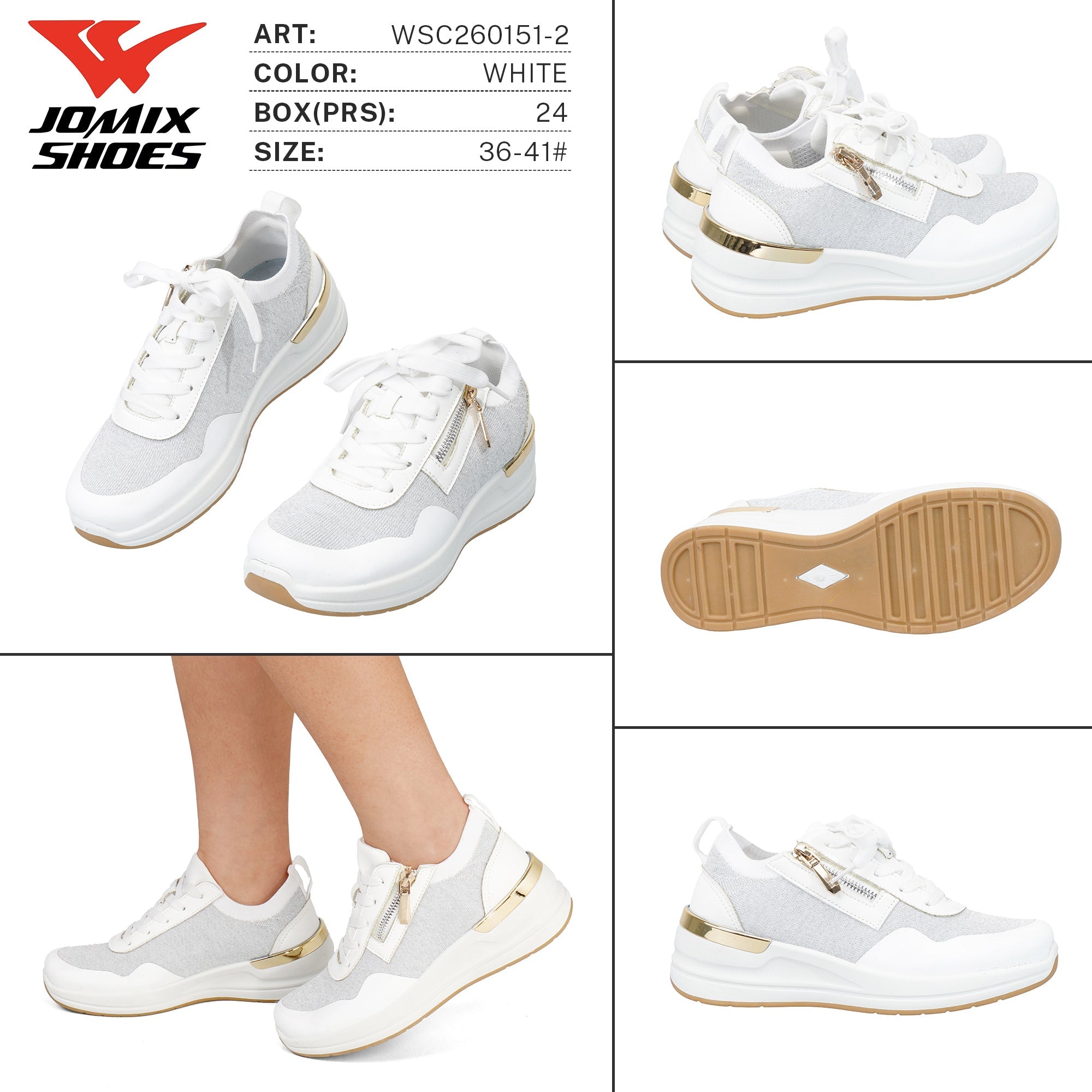 Sneakers da Donna WSC260151 - 2 - Fornitura all'ingrosso di Sneakers Donna da Jomix Shoes B2B