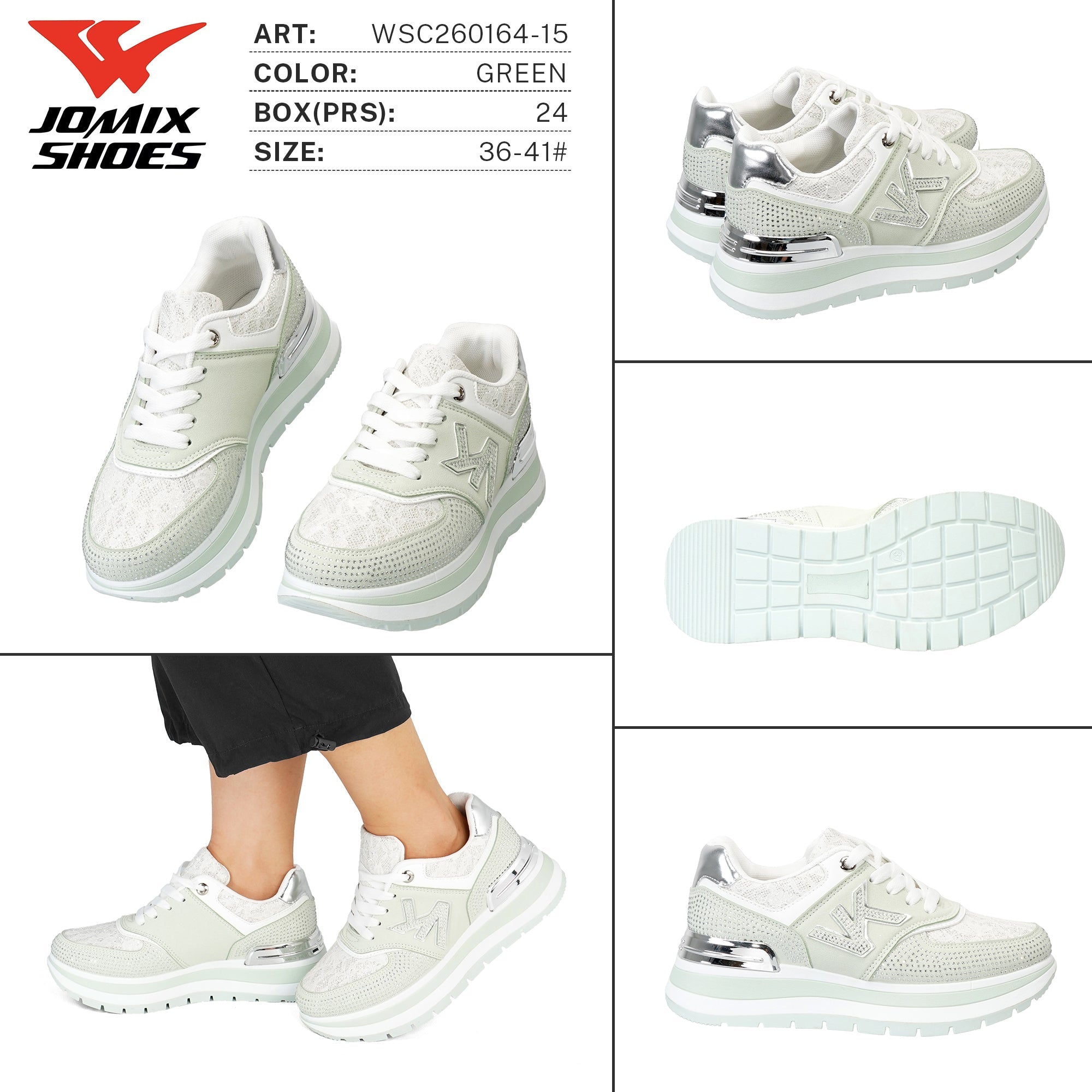 Sneakers da Donna WSC260164 - 15 - Fornitura all'ingrosso di Sneakers Donna da Jomix Shoes B2B