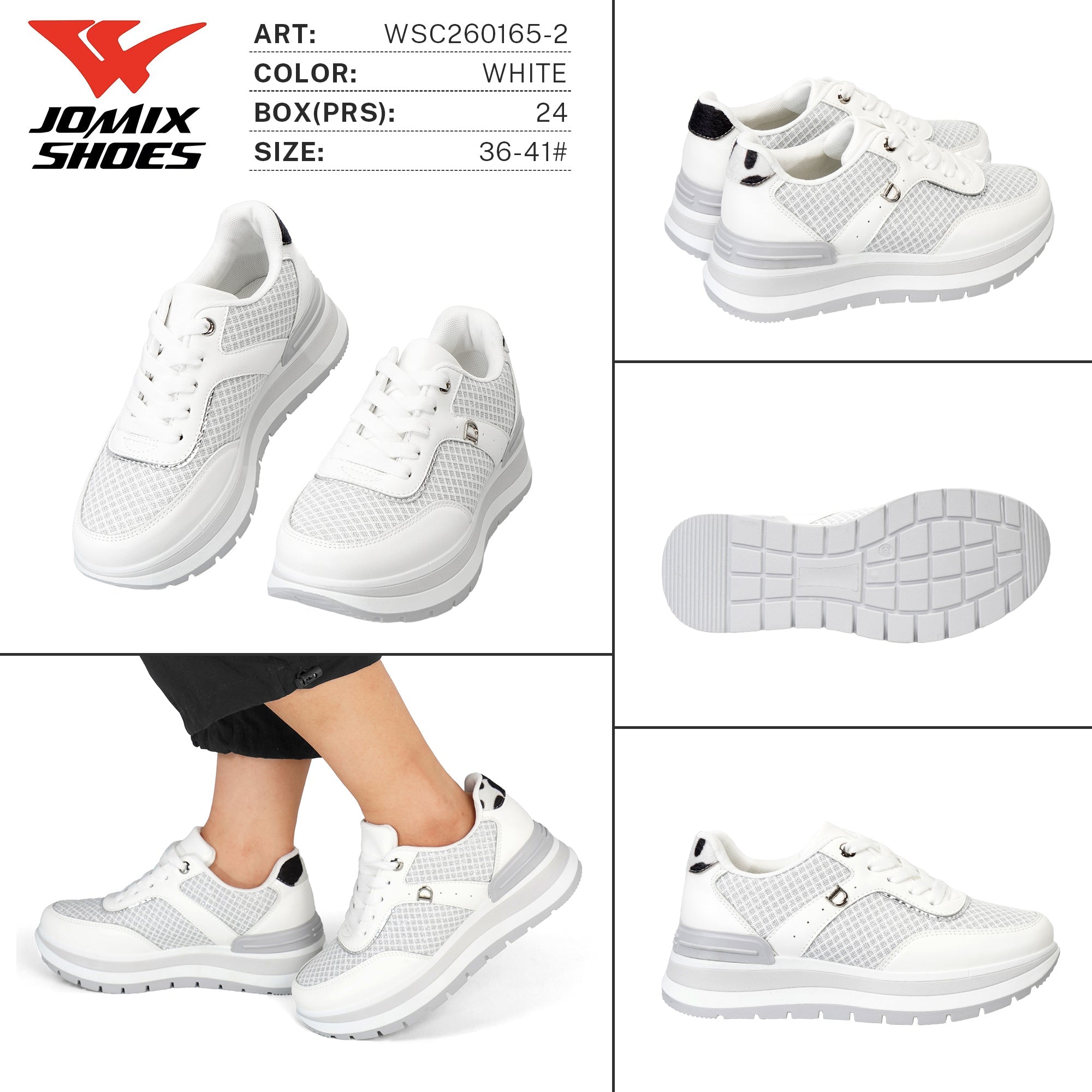 Sneakers da Donna WSC260165 - 2 - Fornitura all'ingrosso di Sneakers Donna da Jomix Shoes B2B