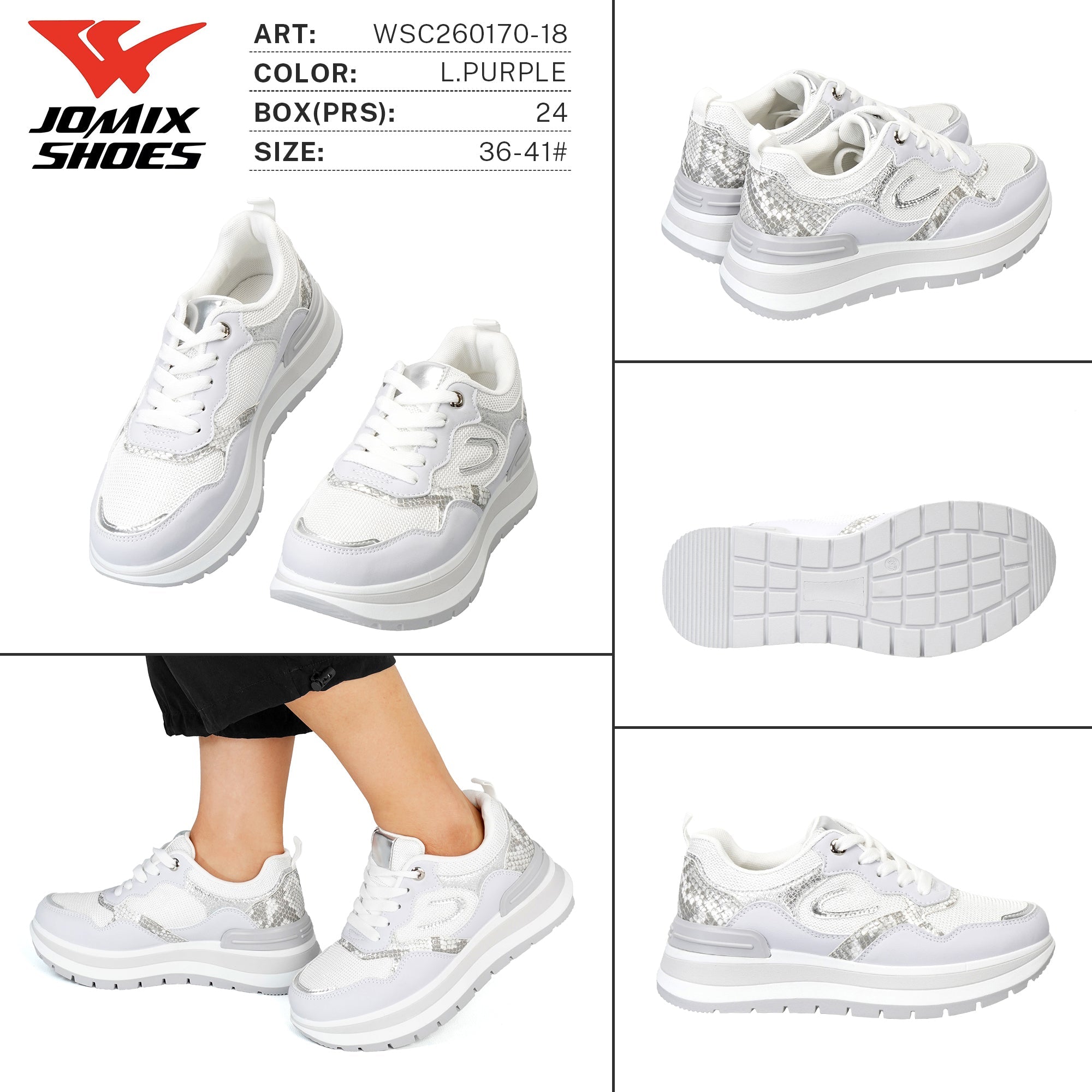 Sneakers da Donna WSC260170 - 18 - Fornitura all'ingrosso di Sneakers Donna da Jomix Shoes B2B