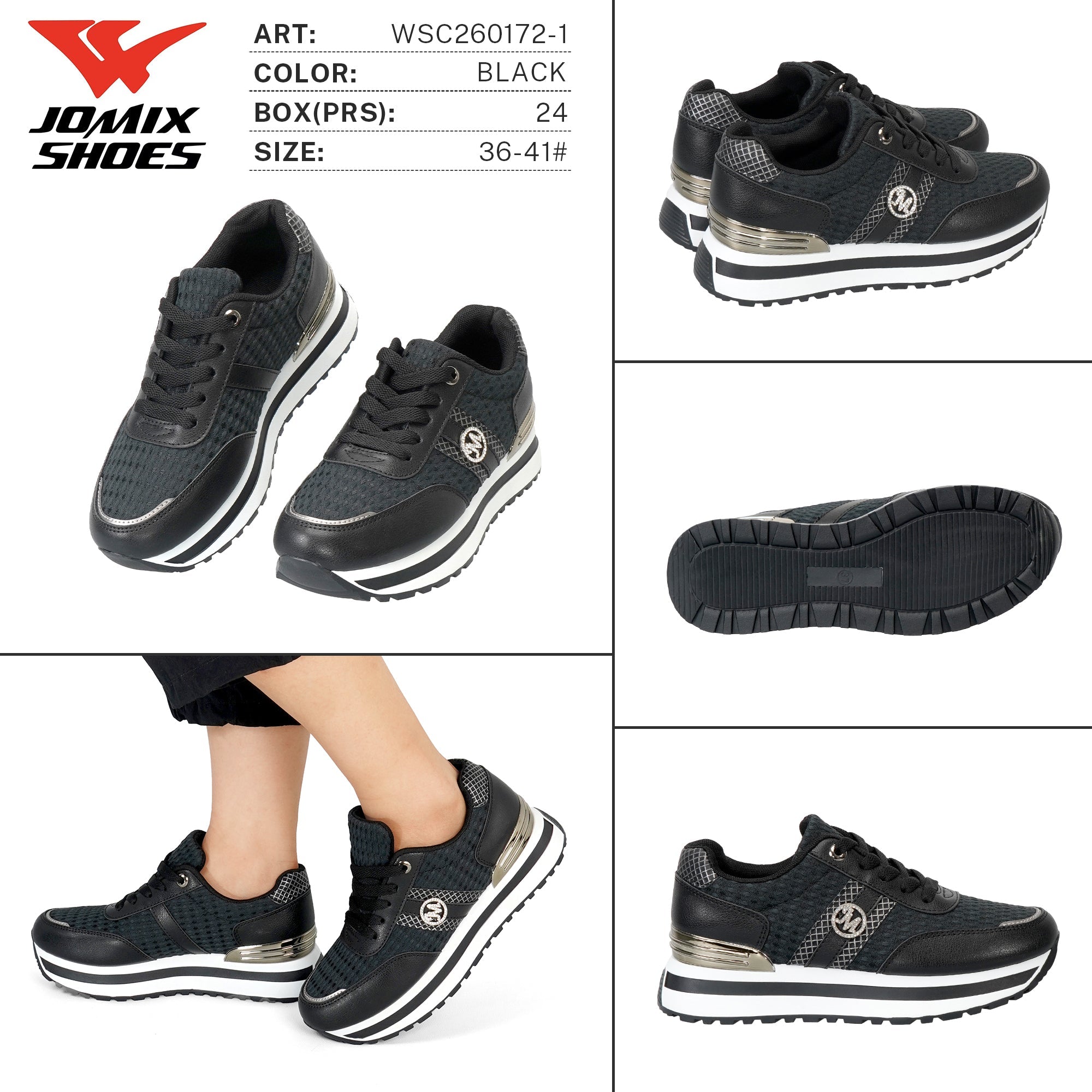 Sneakers da Donna WSC260172 - 1 - Fornitura all'ingrosso di Sneakers Donna da Jomix Shoes B2B