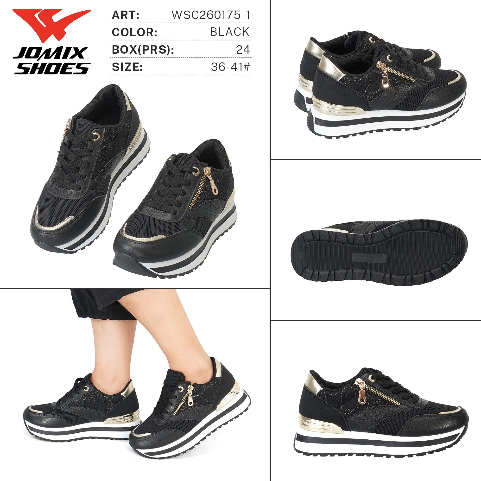 Sneakers da Donna WSC260175 - 1 - Fornitura all'ingrosso di Sneakers Donna da Jomix Shoes B2B