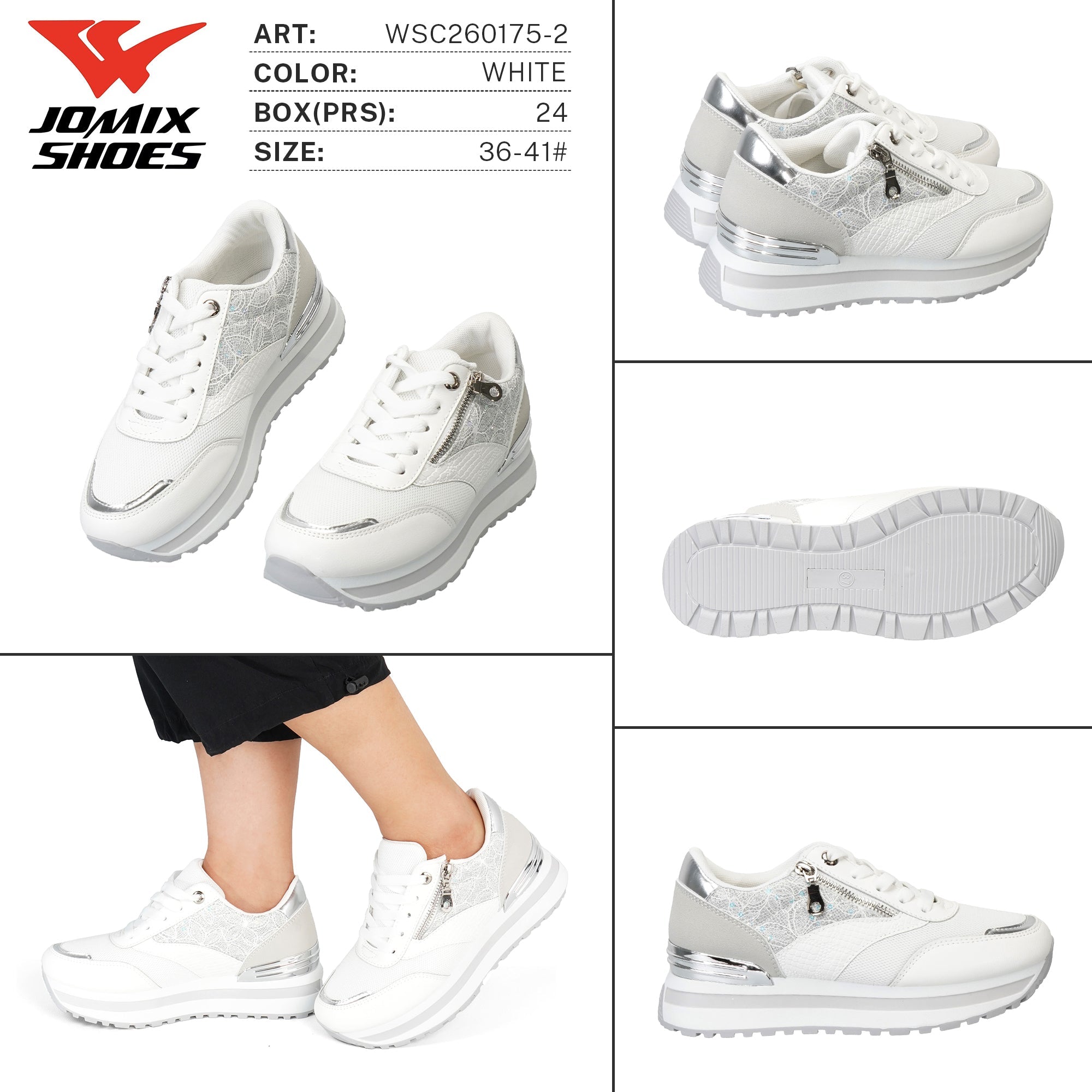 Sneakers da Donna WSC260175 - 2 - Fornitura all'ingrosso di Sneakers Donna da Jomix Shoes B2B