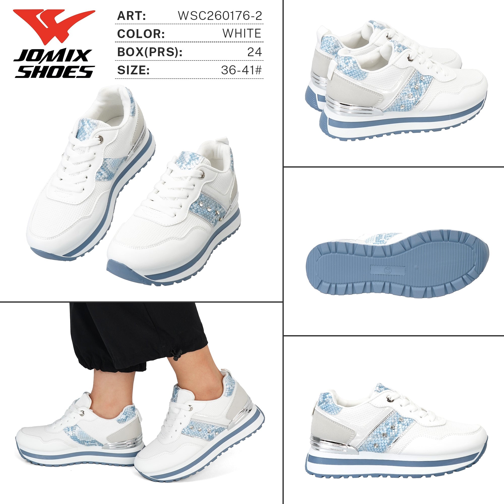 Sneakers da Donna WSC260176 - 2 - Fornitura all'ingrosso di Sneakers Donna da Jomix Shoes B2B