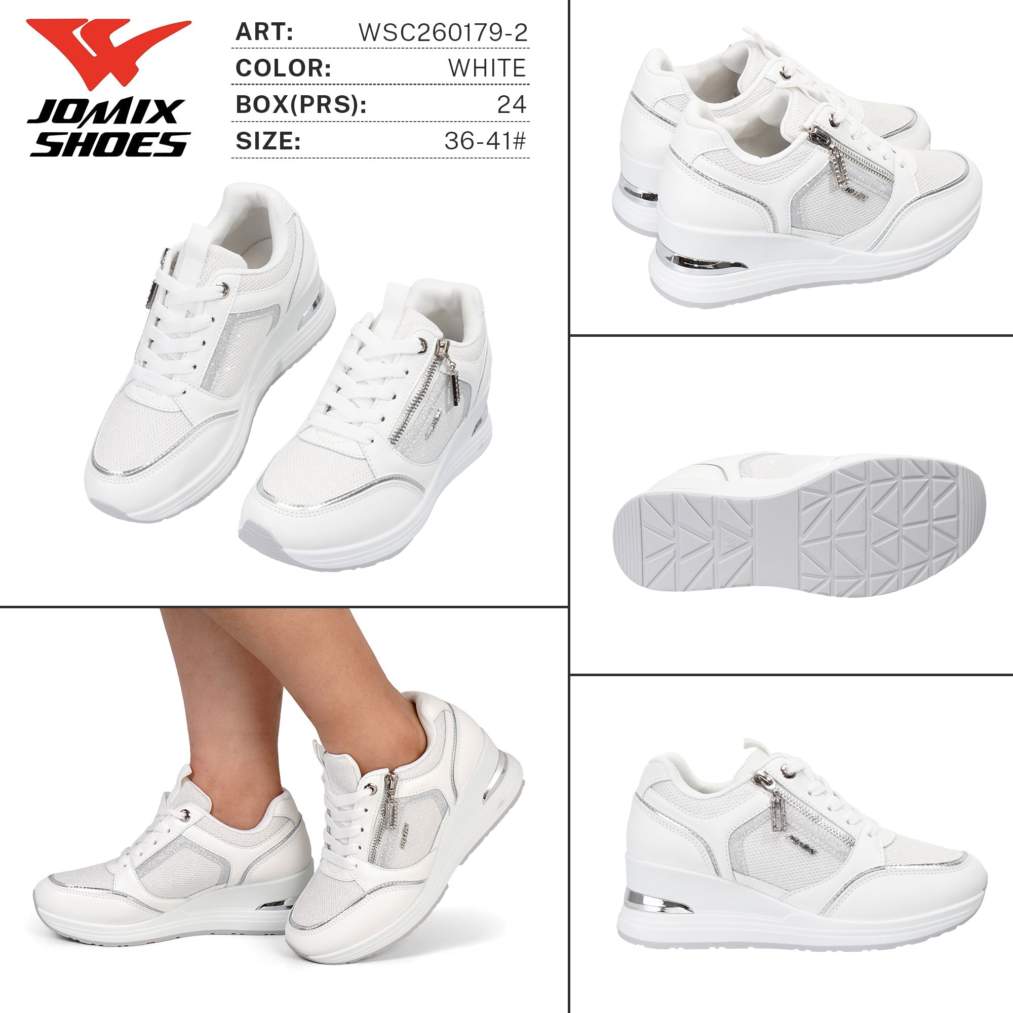 Sneakers da Donna WSC260179 - 2 - Fornitura all'ingrosso di Sneakers Donna da Jomix Shoes B2B