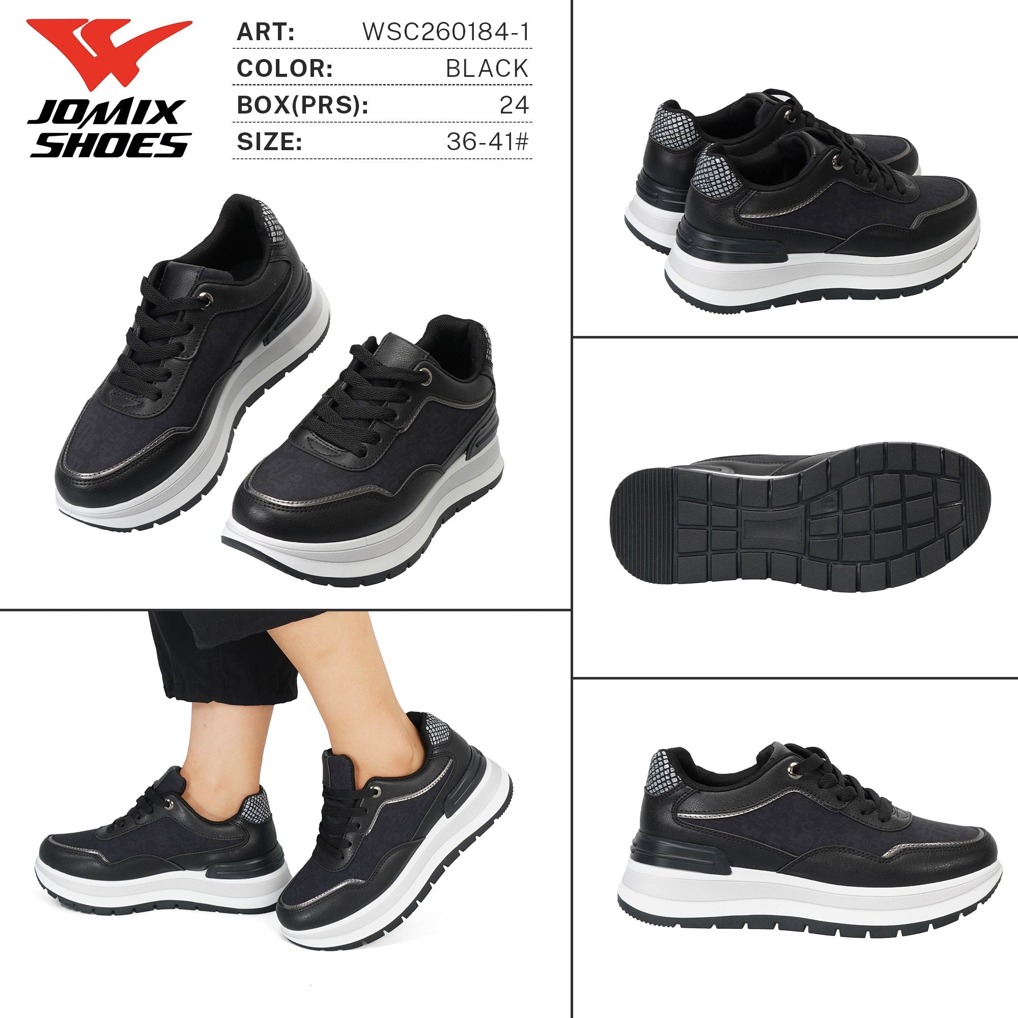 Sneakers da Donna WSC260184 - 1 - Fornitura all'ingrosso di Sneakers Donna da Jomix Shoes B2B