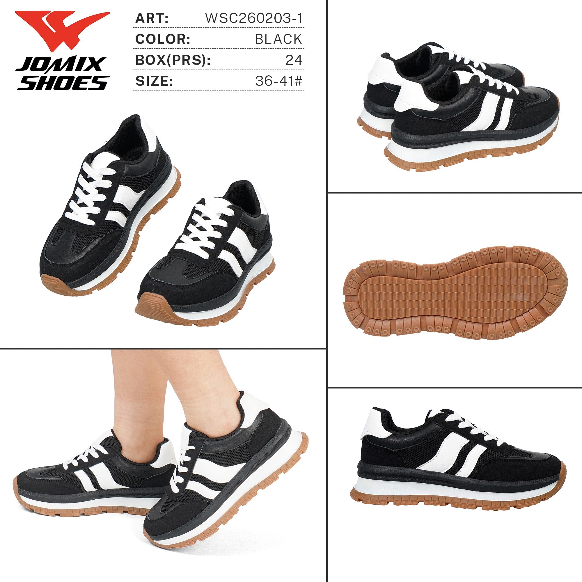 Sneakers da Donna WSC260203 - 1 - Fornitura all'ingrosso di Sneakers Donna da Jomix Shoes B2B