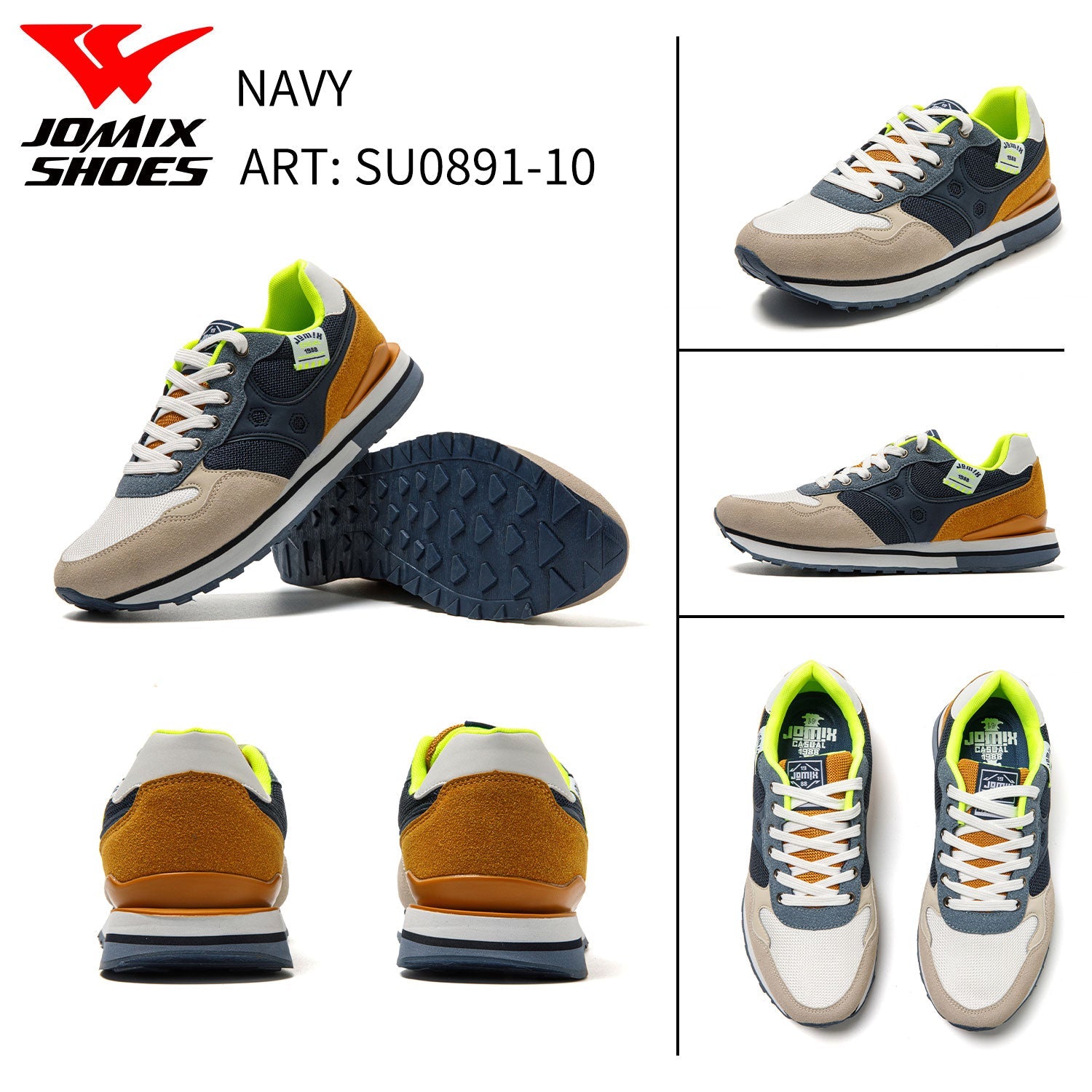 Sneakers Da Uomo Jomix Shoes Su0891 - 10 - Fornitura all'ingrosso di Sneakers Uomo da Jomix Shoes B2B