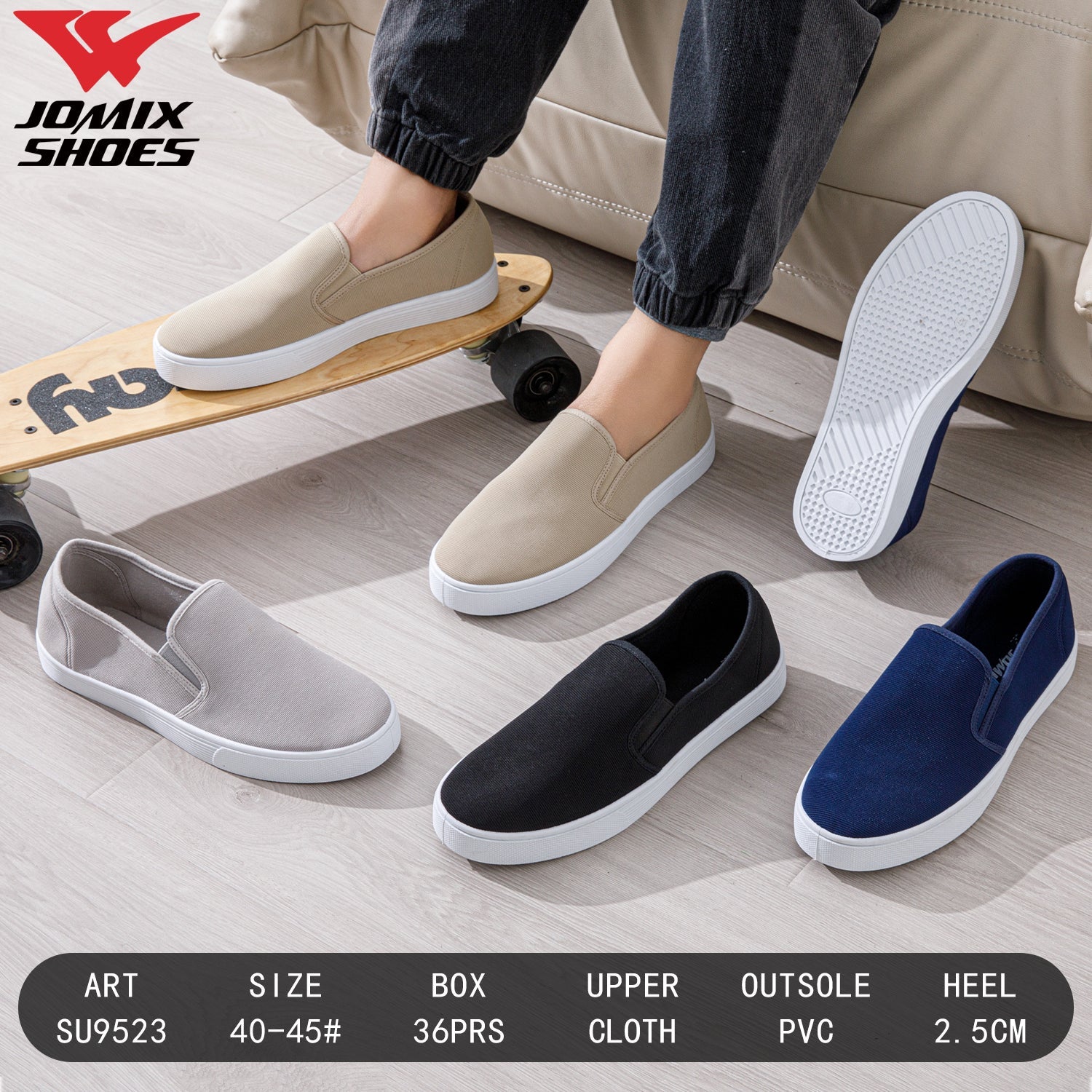 Sneakers Da Uomo Jomix Shoes SU9523 - Fornitura all'ingrosso di Sneakers Uomo da Jomix Shoes B2B