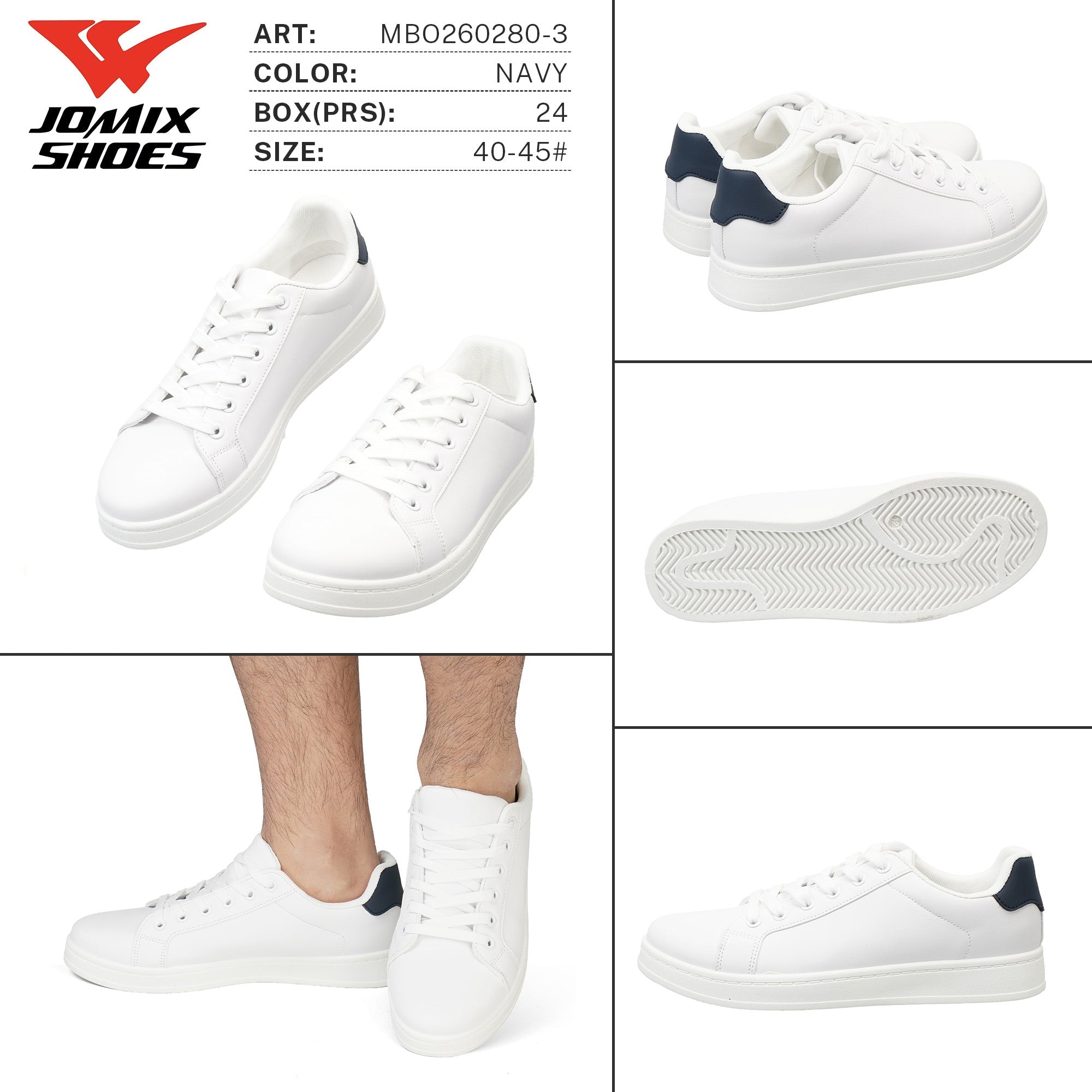 Sneakers da Uomo MBO260280 - 3 - Fornitura all'ingrosso di Sneakers Uomo da Jomix Shoes B2B