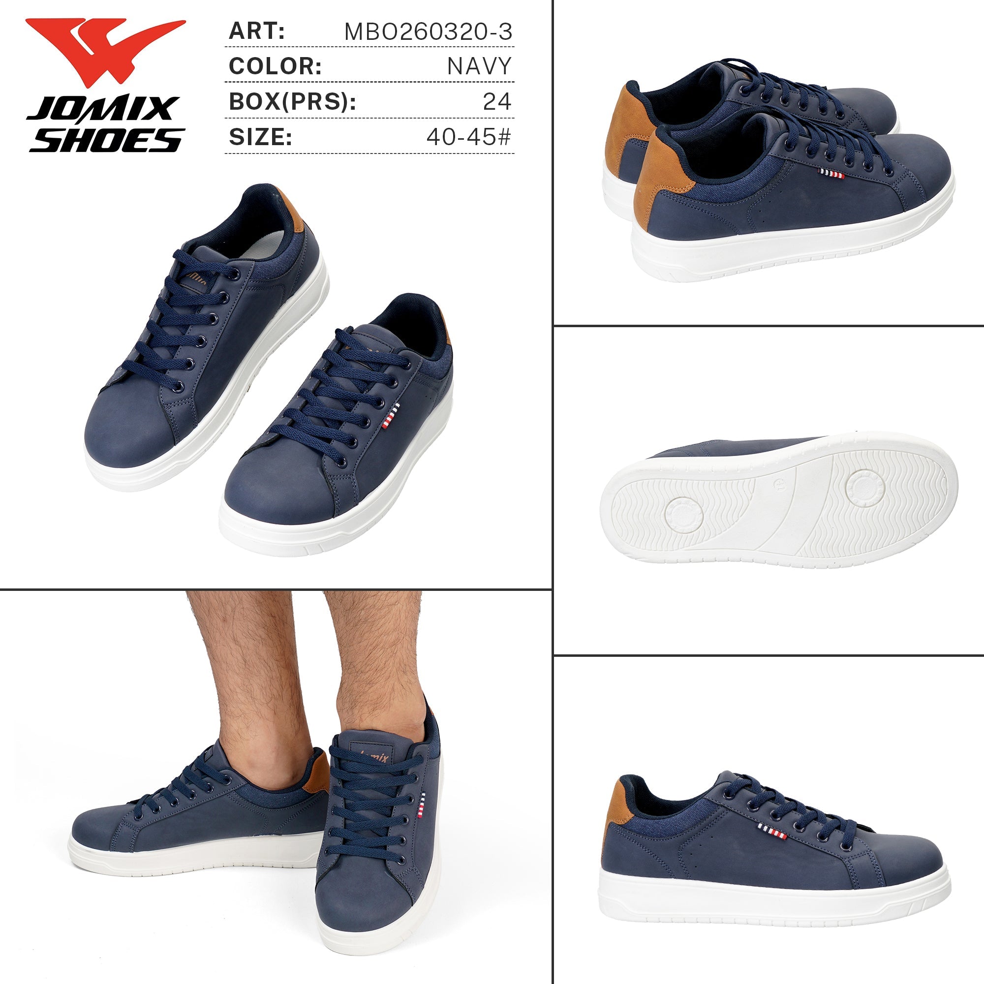 Sneakers da Uomo MBO260320 - 3 - Fornitura all'ingrosso di Sneakers Uomo da Jomix Shoes B2B