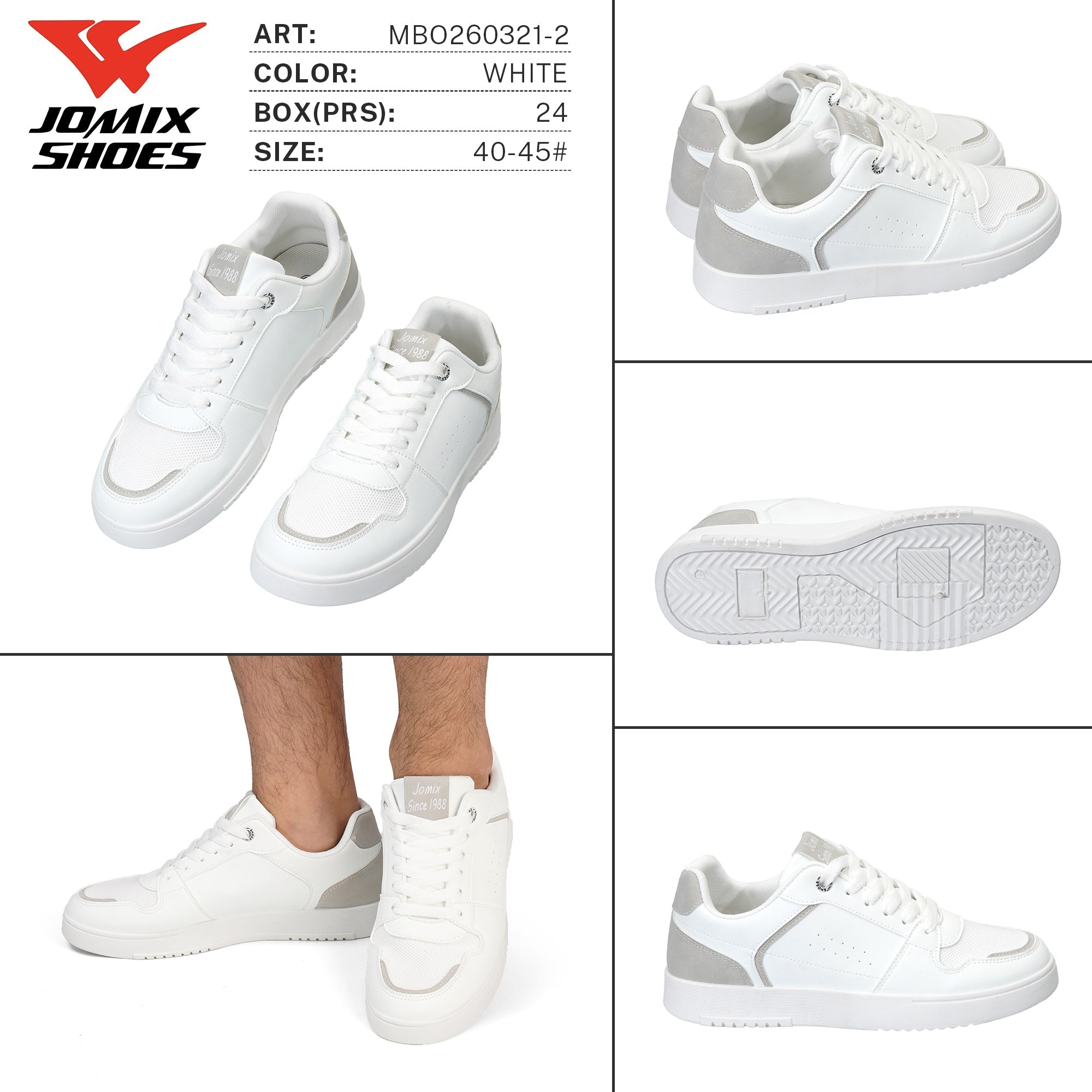 Sneakers da Uomo MBO260321 - 2 - Fornitura all'ingrosso di Sneakers Uomo da Jomix Shoes B2B
