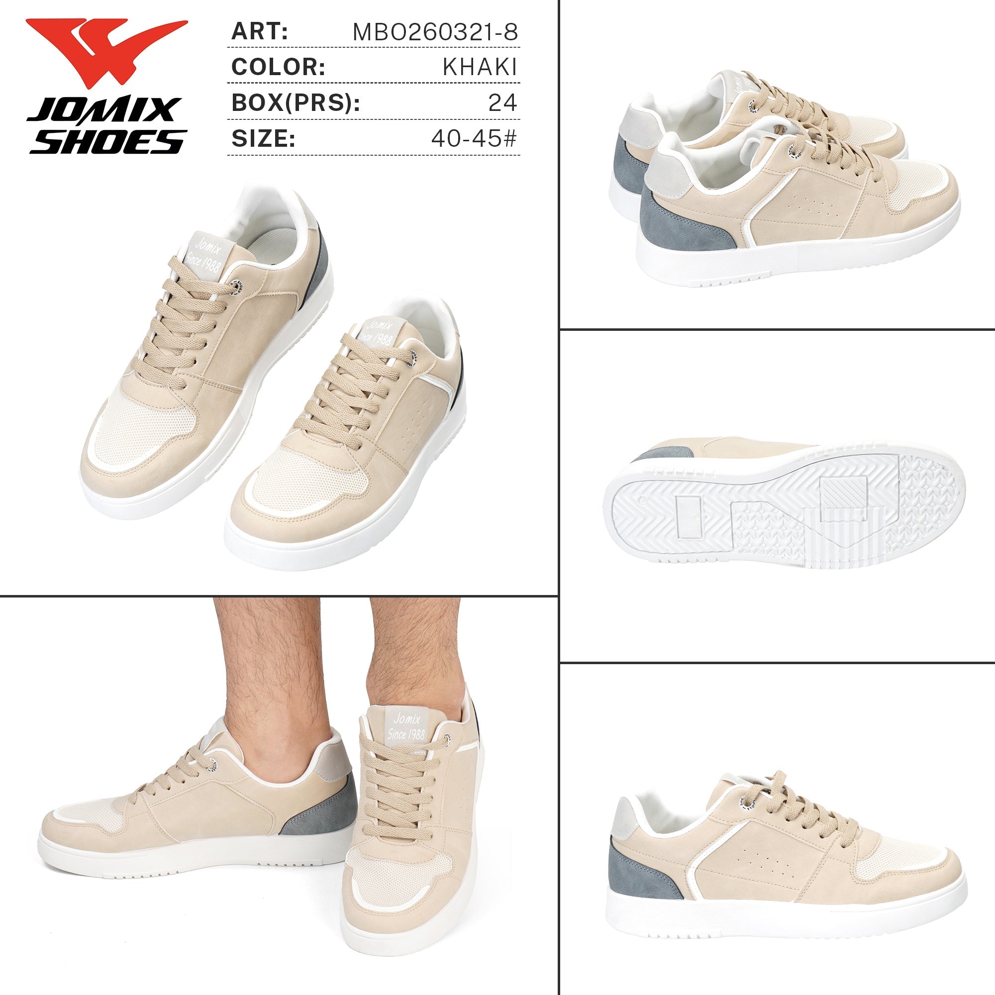 Sneakers da Uomo MBO260321 - 8 - Fornitura all'ingrosso di Sneakers Uomo da Jomix Shoes B2B