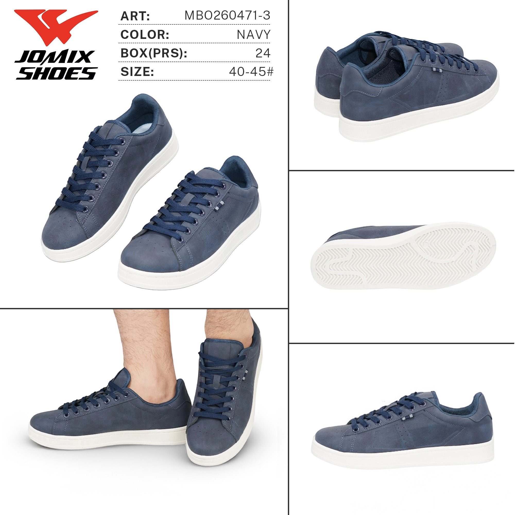 Sneakers da Uomo MBO260471-3 - Fornitura all'ingrosso di Sneakers Uomo da Jomix Shoes B2B
