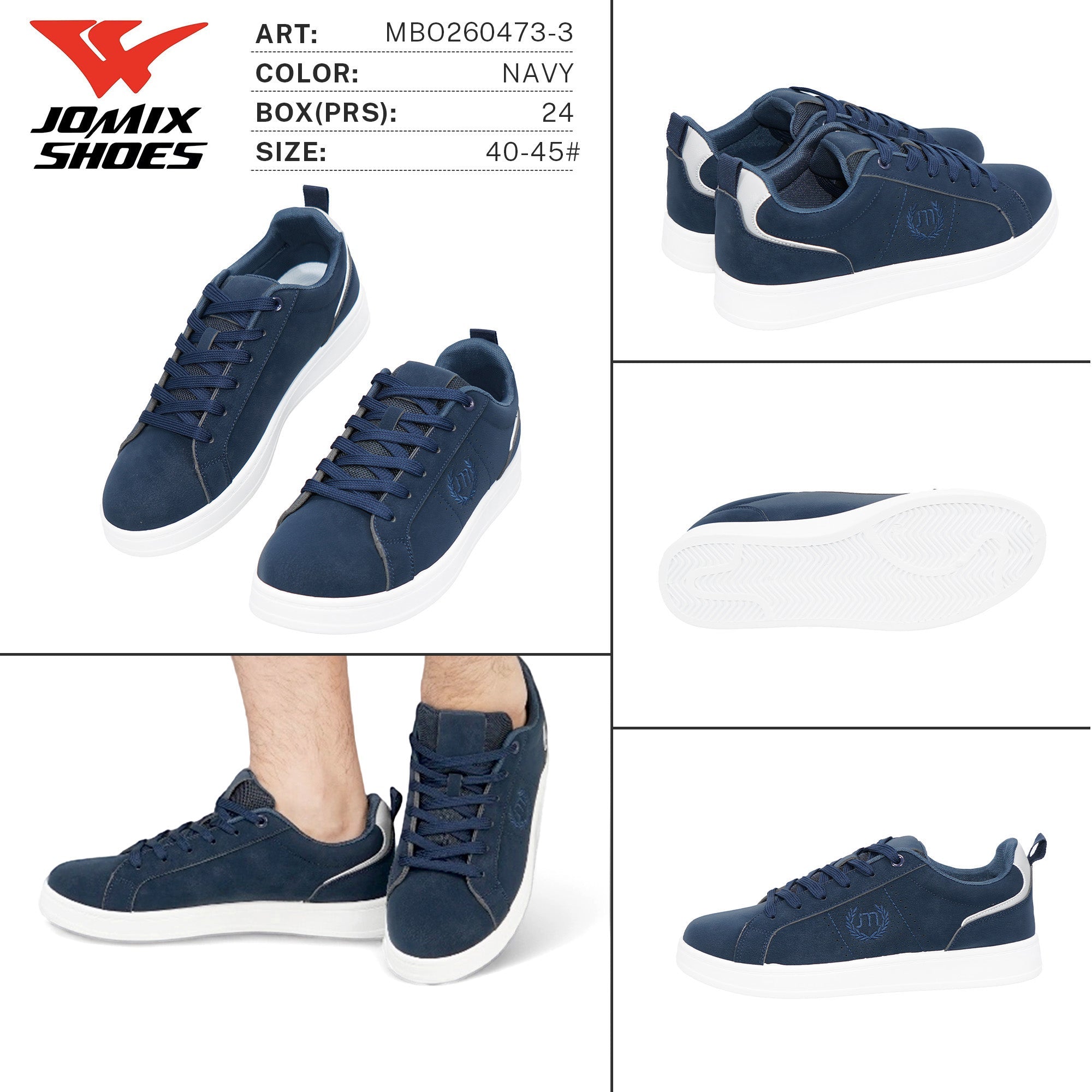 Sneakers da Uomo MBO260473-3 - Fornitura all'ingrosso di Sneakers Uomo da Jomix Shoes B2B