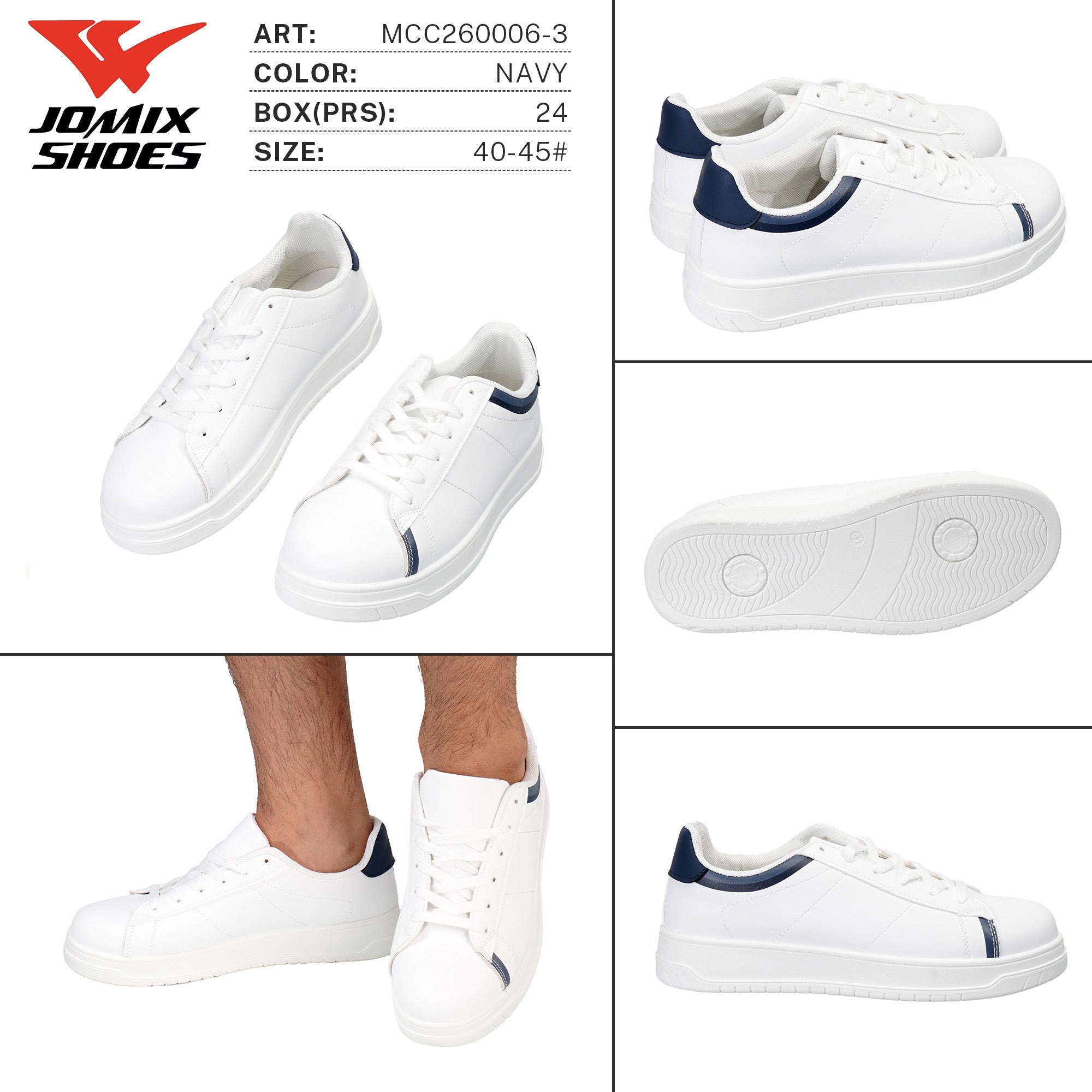 Sneakers da Uomo MCC260006 - 3 - Fornitura all'ingrosso di Sneakers Uomo da Jomix Shoes B2B