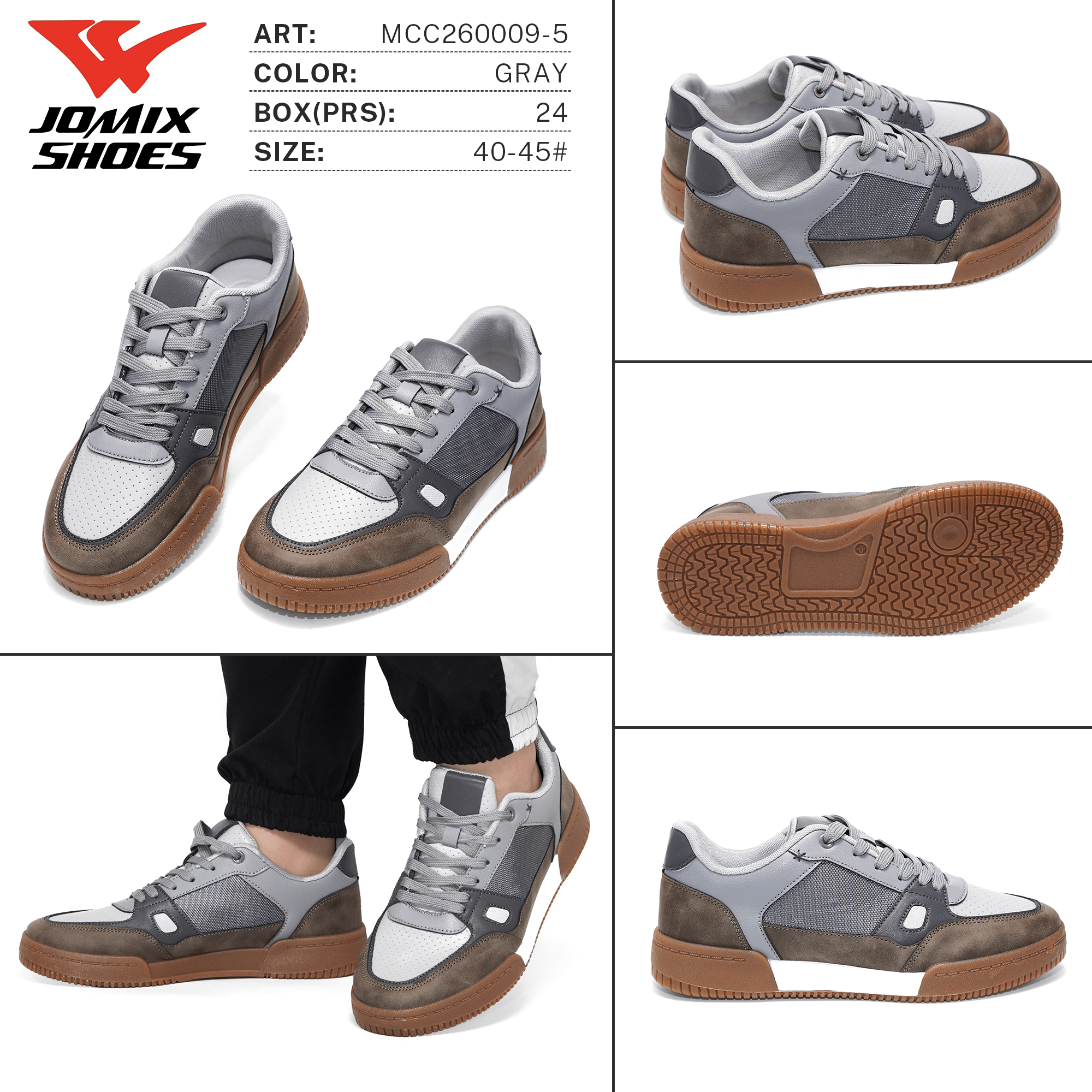Sneakers da Uomo MCC260009 - 5 - Fornitura all'ingrosso di Sneakers Uomo da Jomix Shoes B2B