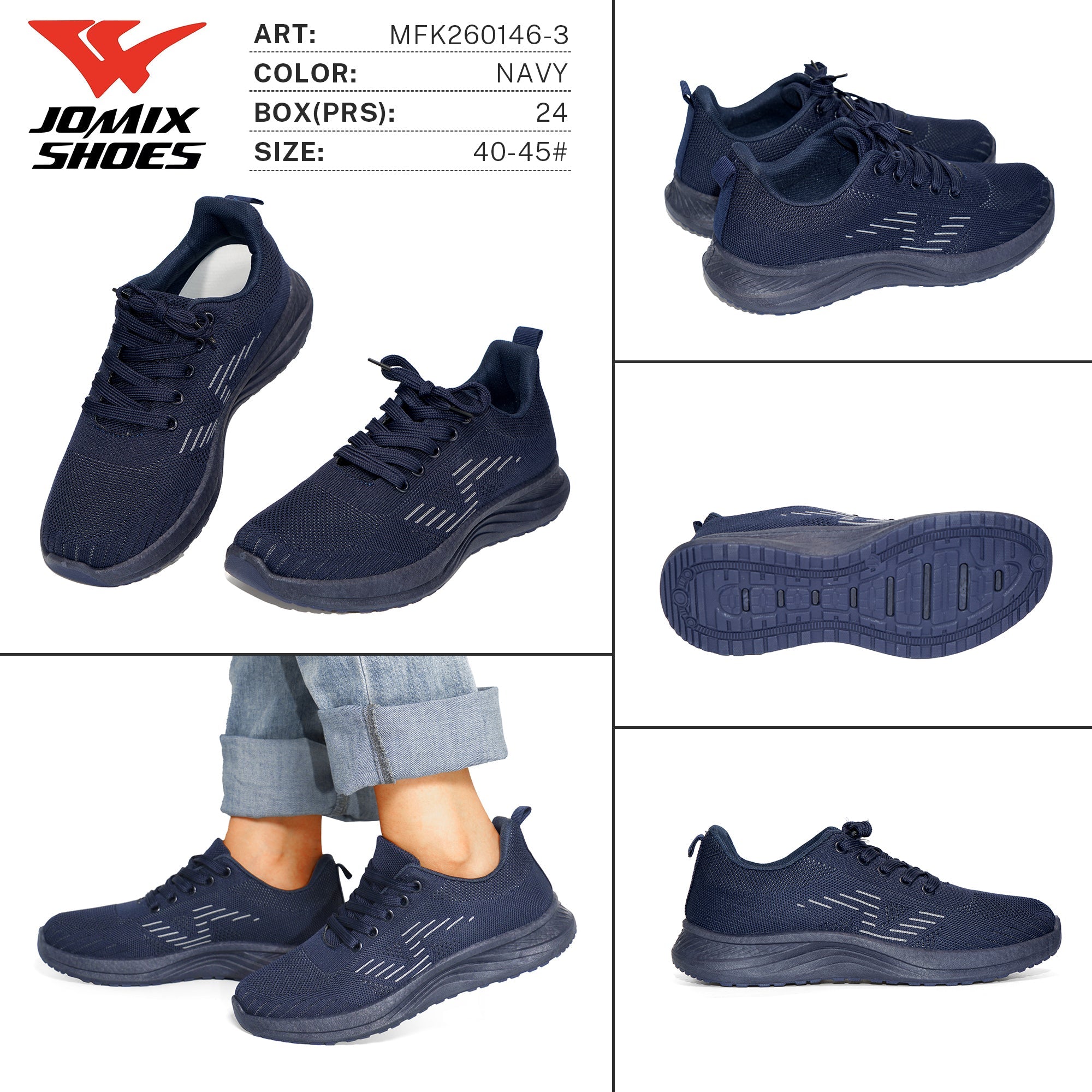 Sneakers da Uomo MFK260146 - 3 - Fornitura all'ingrosso di Sneakers Uomo da Jomix Shoes B2B