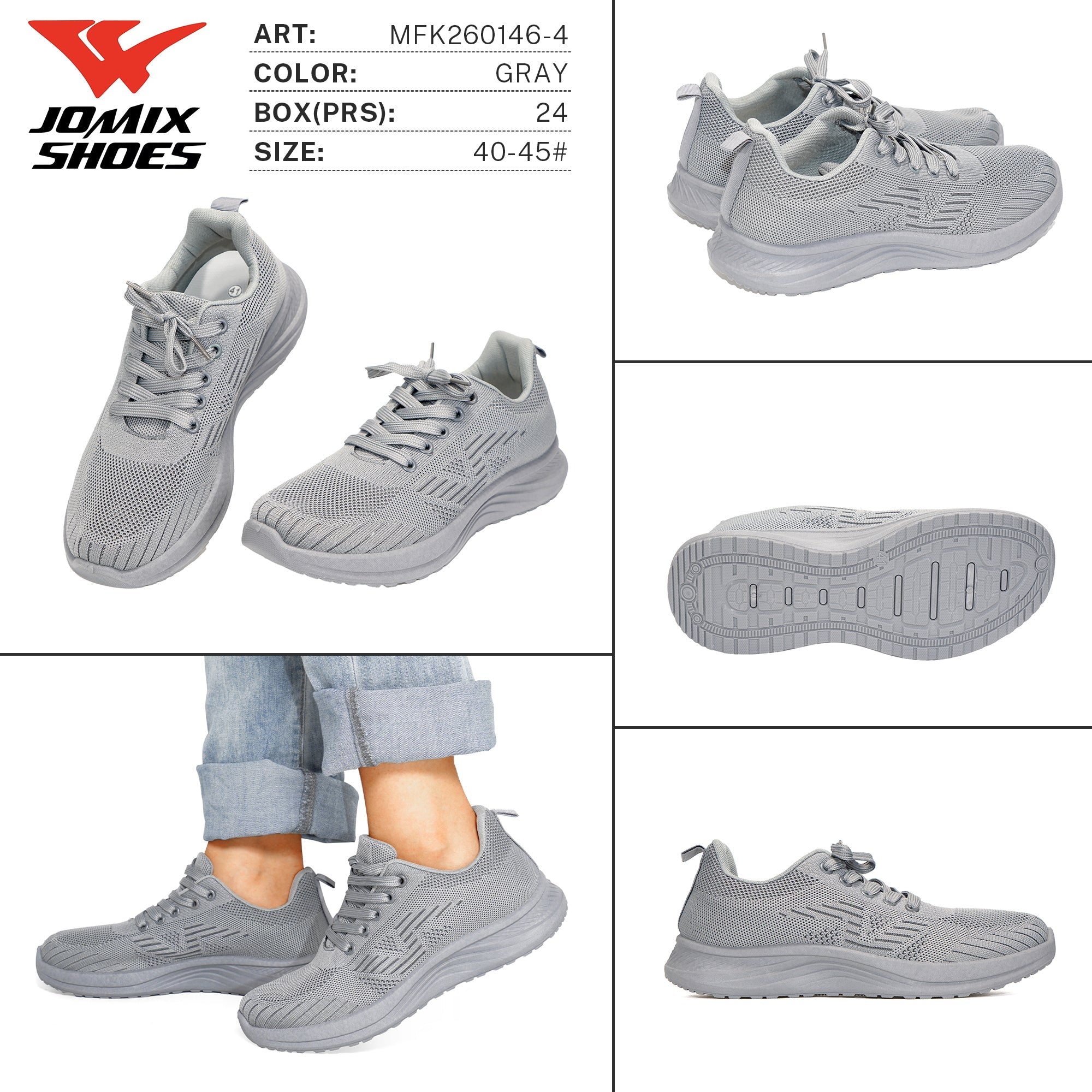 Sneakers da Uomo MFK260146 - 4 - Fornitura all'ingrosso di Sneakers Uomo da Jomix Shoes B2B