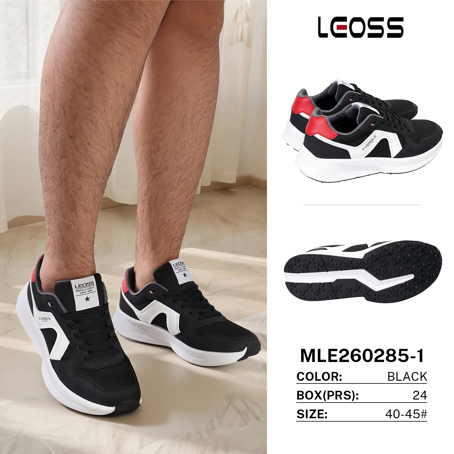 Sneakers da Uomo MLE260285 - 1 - Fornitura all'ingrosso di Sneakers Uomo da Jomix Shoes B2B