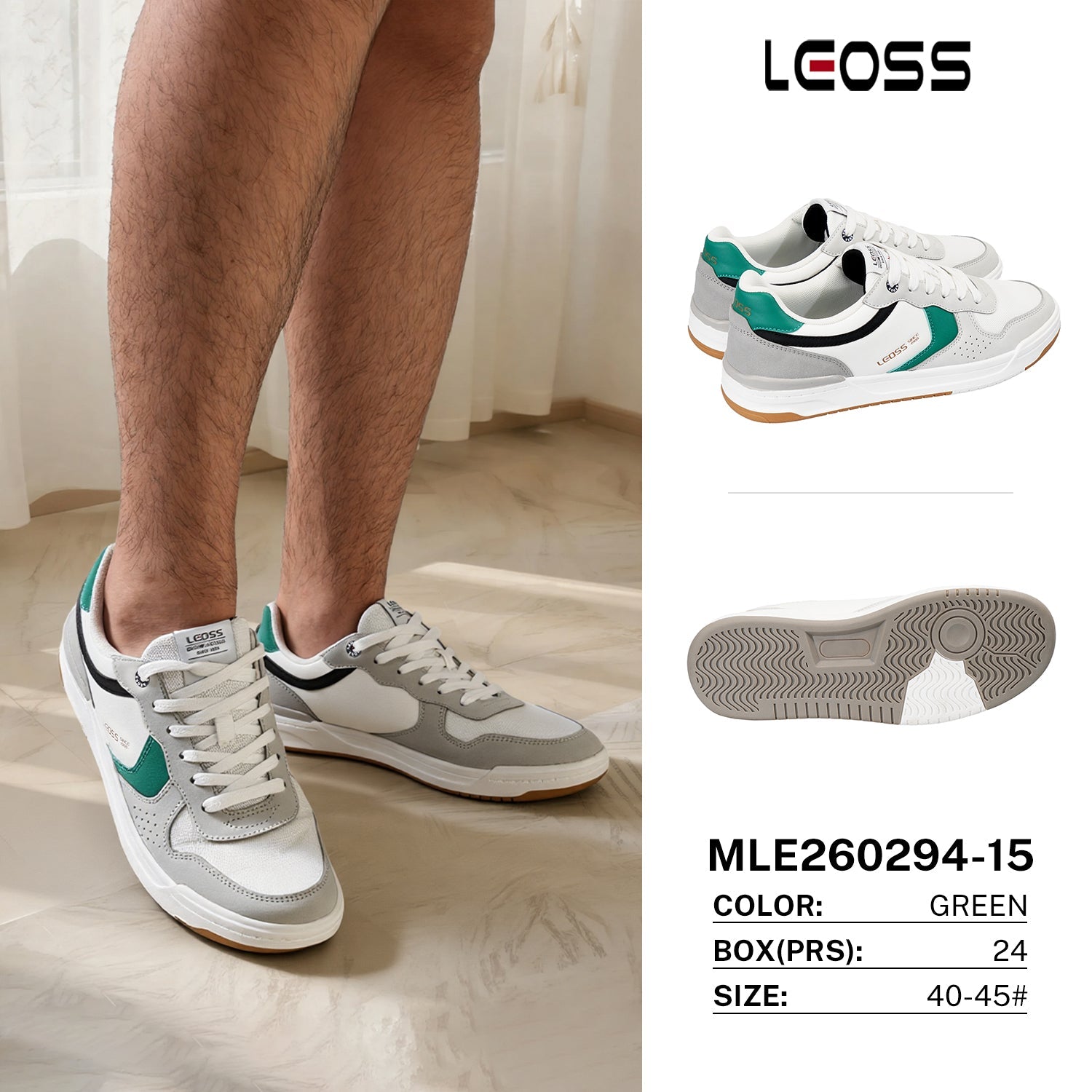 Sneakers da Uomo MLE260294 - 15 - Fornitura all'ingrosso di Sneakers Uomo da Jomix Shoes B2B