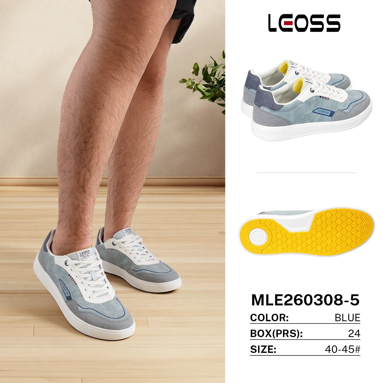 Sneakers da Uomo MLE260308 - 5 - Fornitura all'ingrosso di Sneakers Uomo da Jomix Shoes B2B