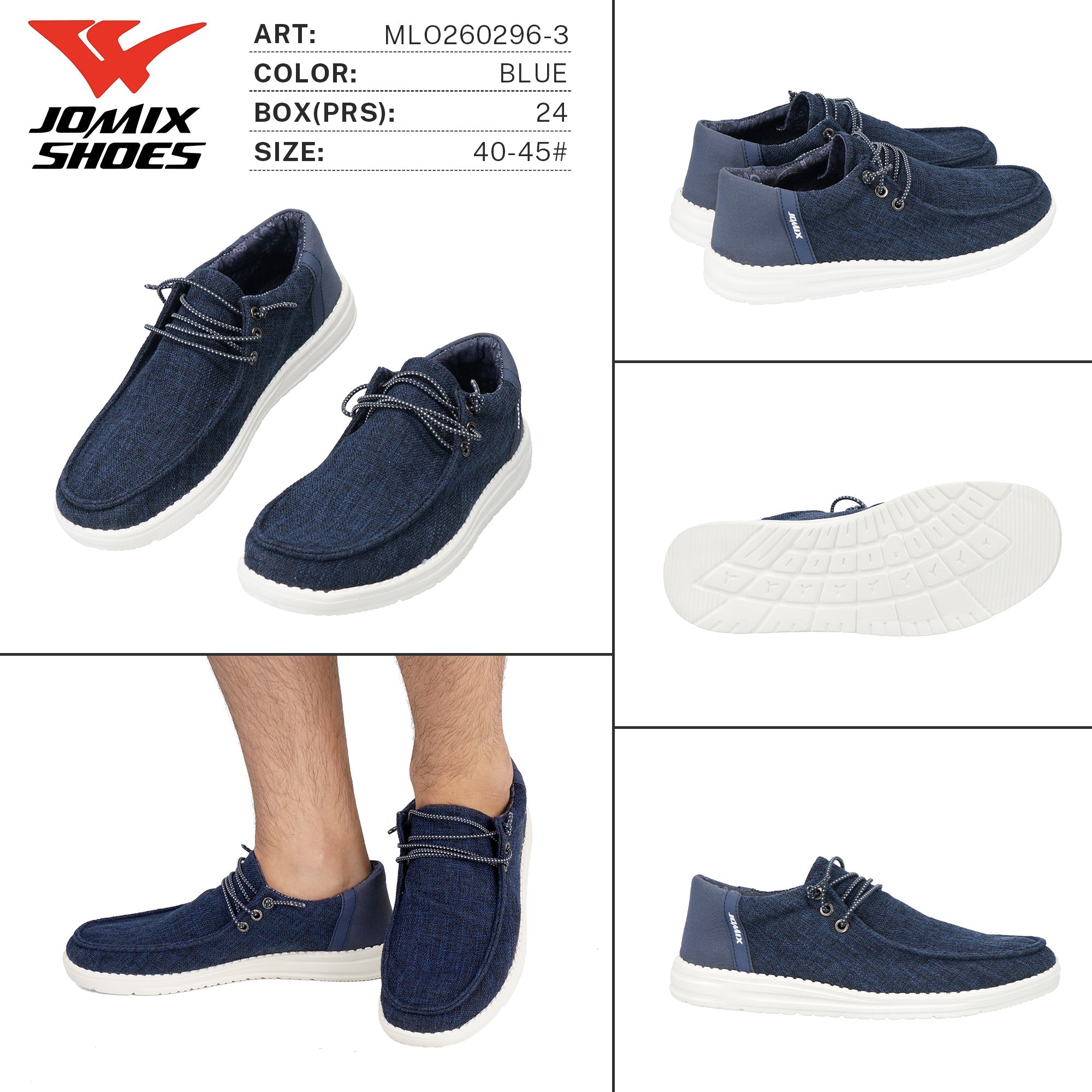 Sneakers da Uomo MLO260296 - 3 - Fornitura all'ingrosso di Sneakers Uomo da Jomix Shoes B2B