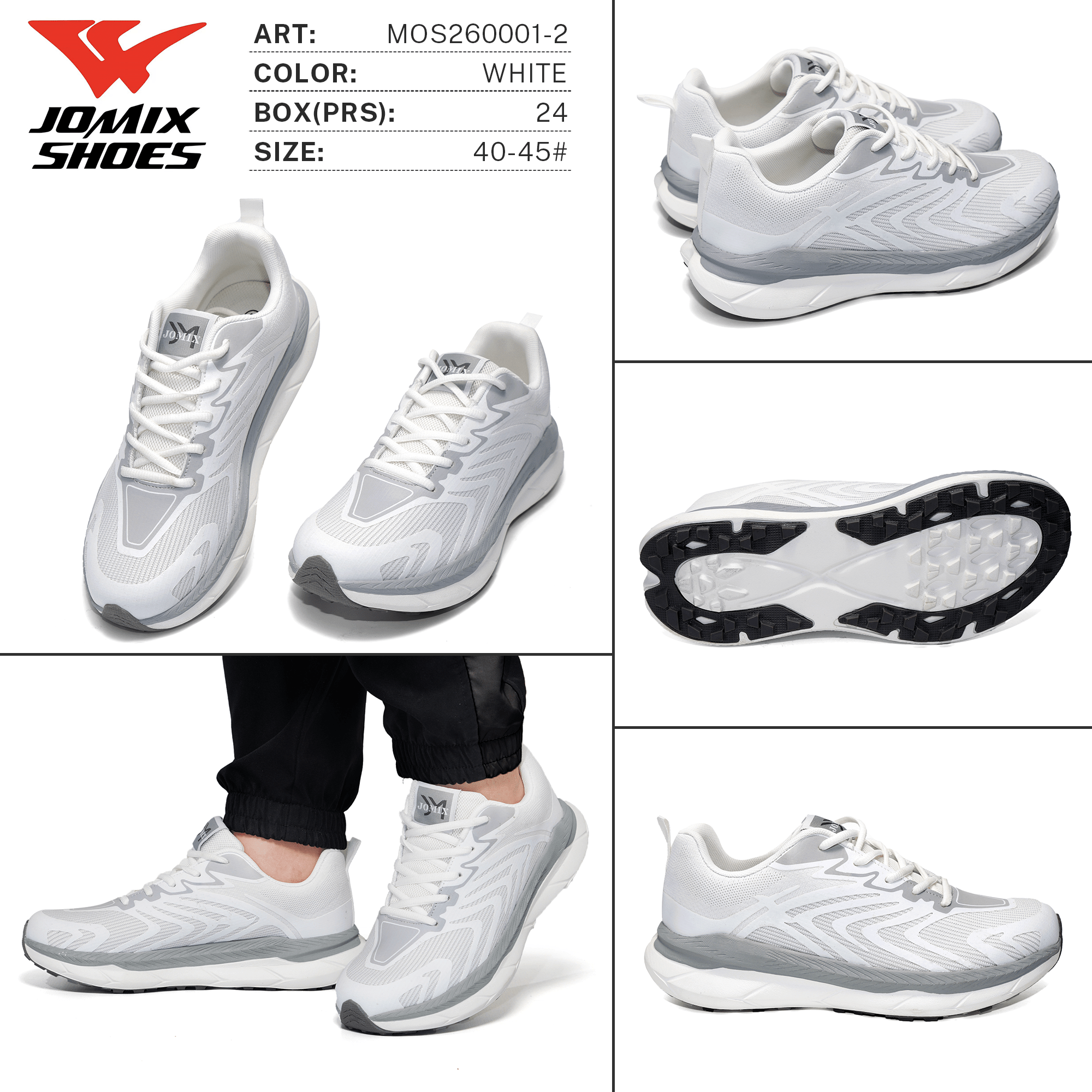 Sneakers da Uomo MOS260001 - 2 - Fornitura all'ingrosso di Sneakers Uomo da Jomix Shoes B2B