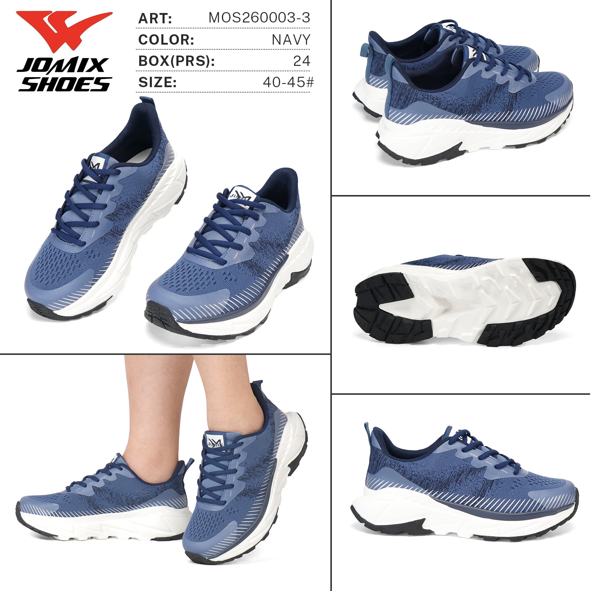 Sneakers da Uomo MOS260003 - 3 - Fornitura all'ingrosso di Sneakers Uomo da Jomix Shoes B2B