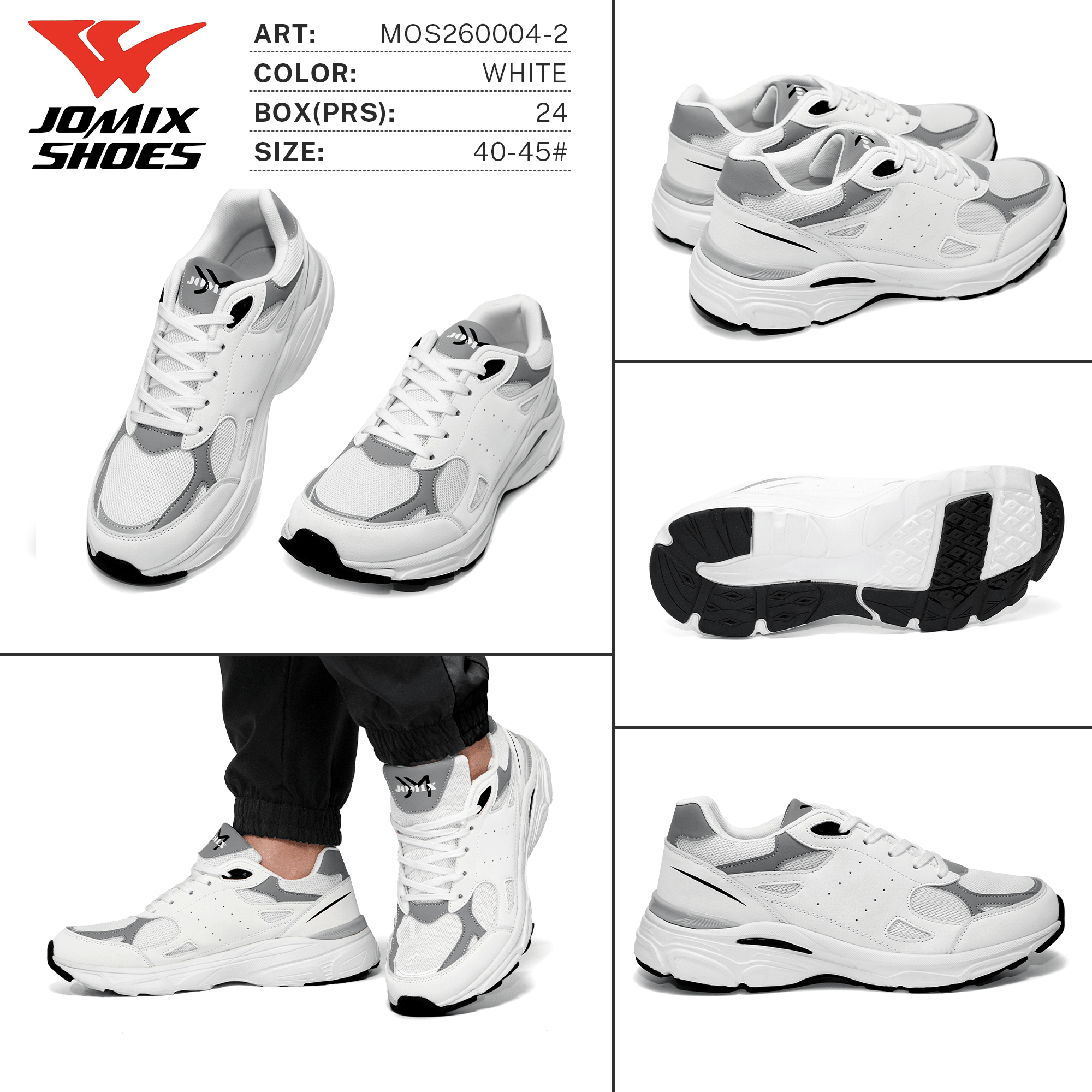 Sneakers da Uomo MOS260004 - 2 - Fornitura all'ingrosso di Sneakers Uomo da Jomix Shoes B2B