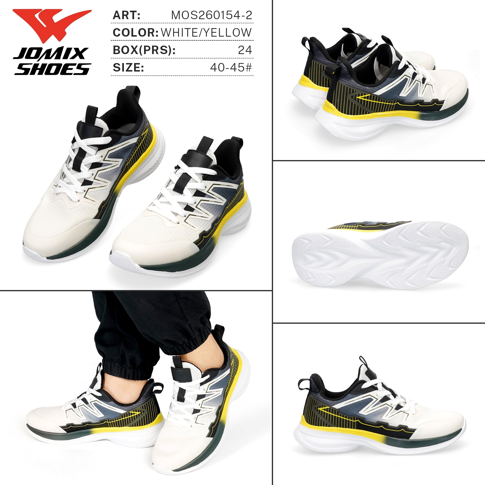 Sneakers da Uomo MOS260154 - 2 - Fornitura all'ingrosso di Sneakers Uomo da Jomix Shoes B2B