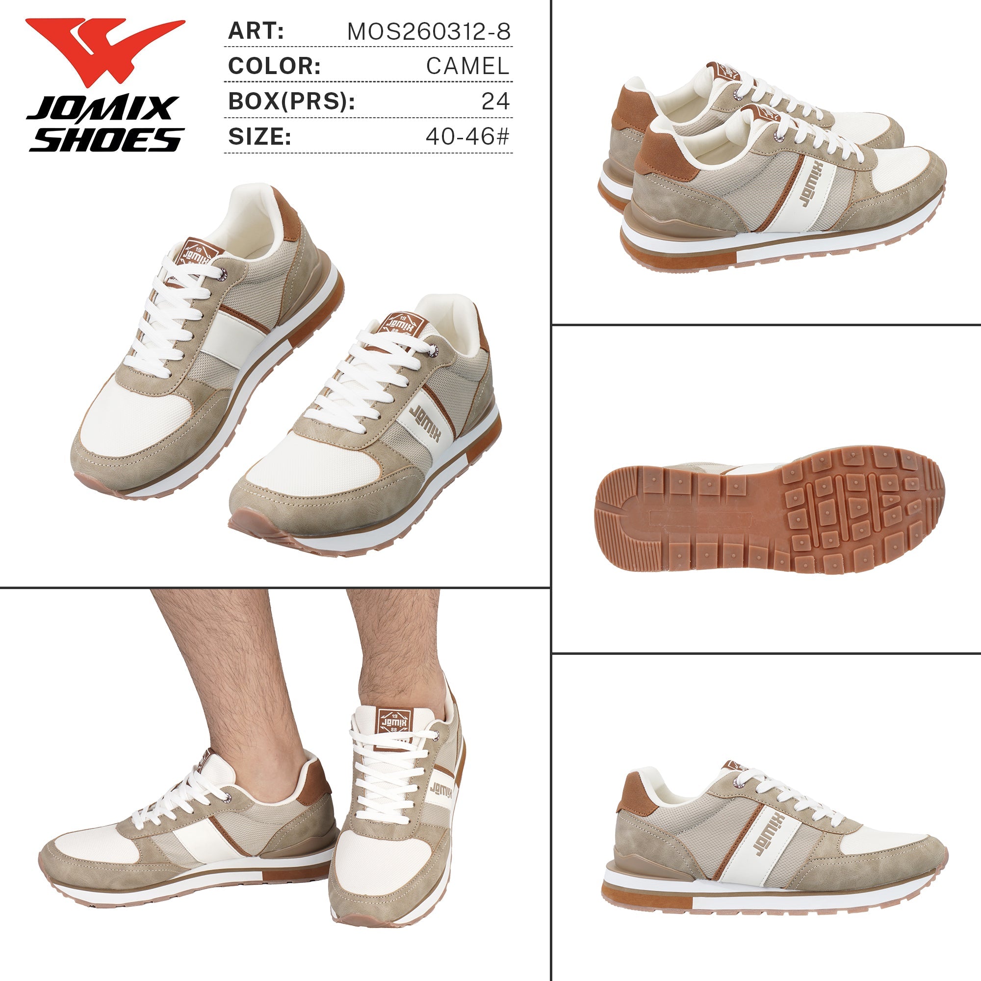 Sneakers da Uomo MOS260312 - 8 - Fornitura all'ingrosso di Sneakers Uomo da Jomix Shoes B2B