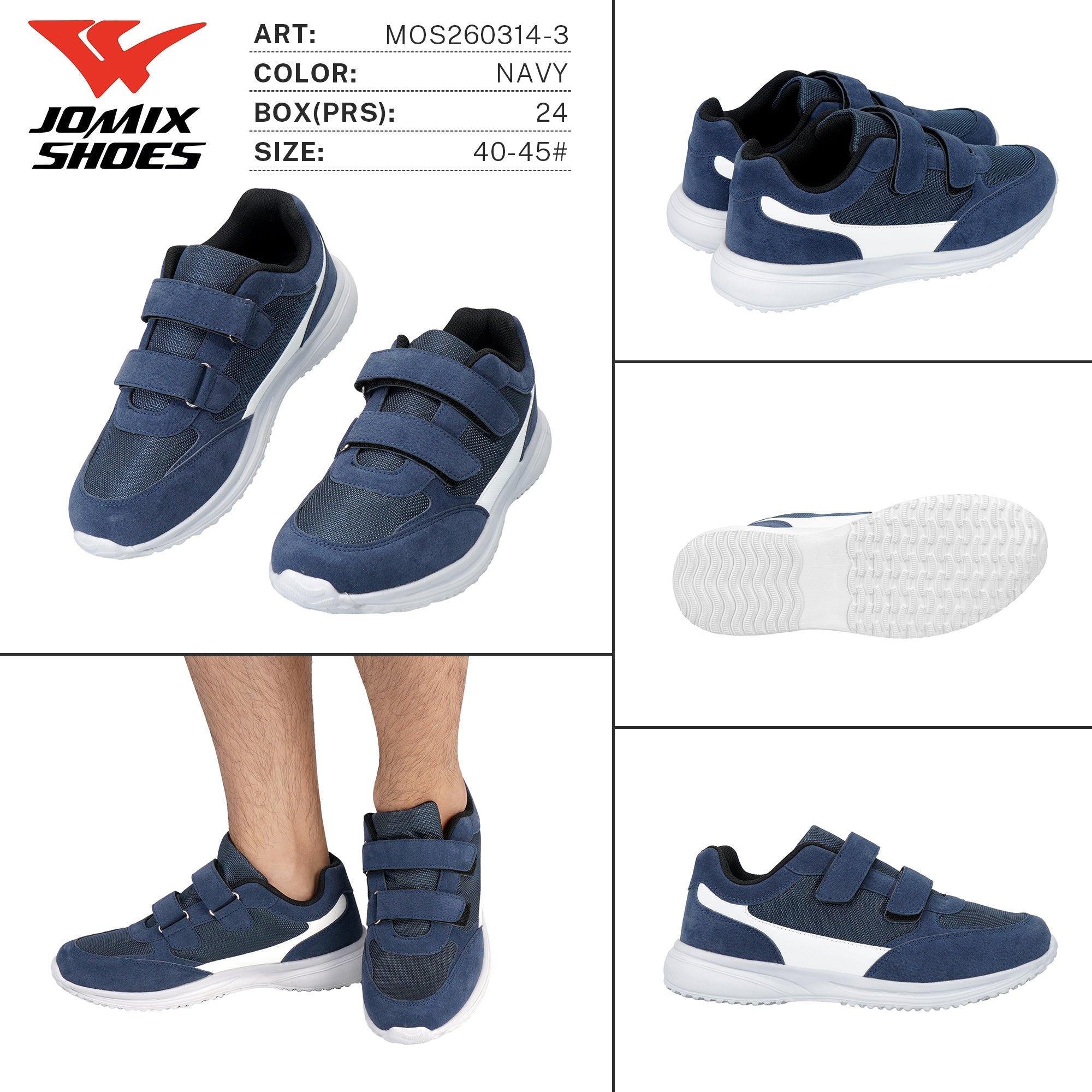 Sneakers da Uomo MOS260314 - 3 - Fornitura all'ingrosso di Sneakers Uomo da Jomix Shoes B2B