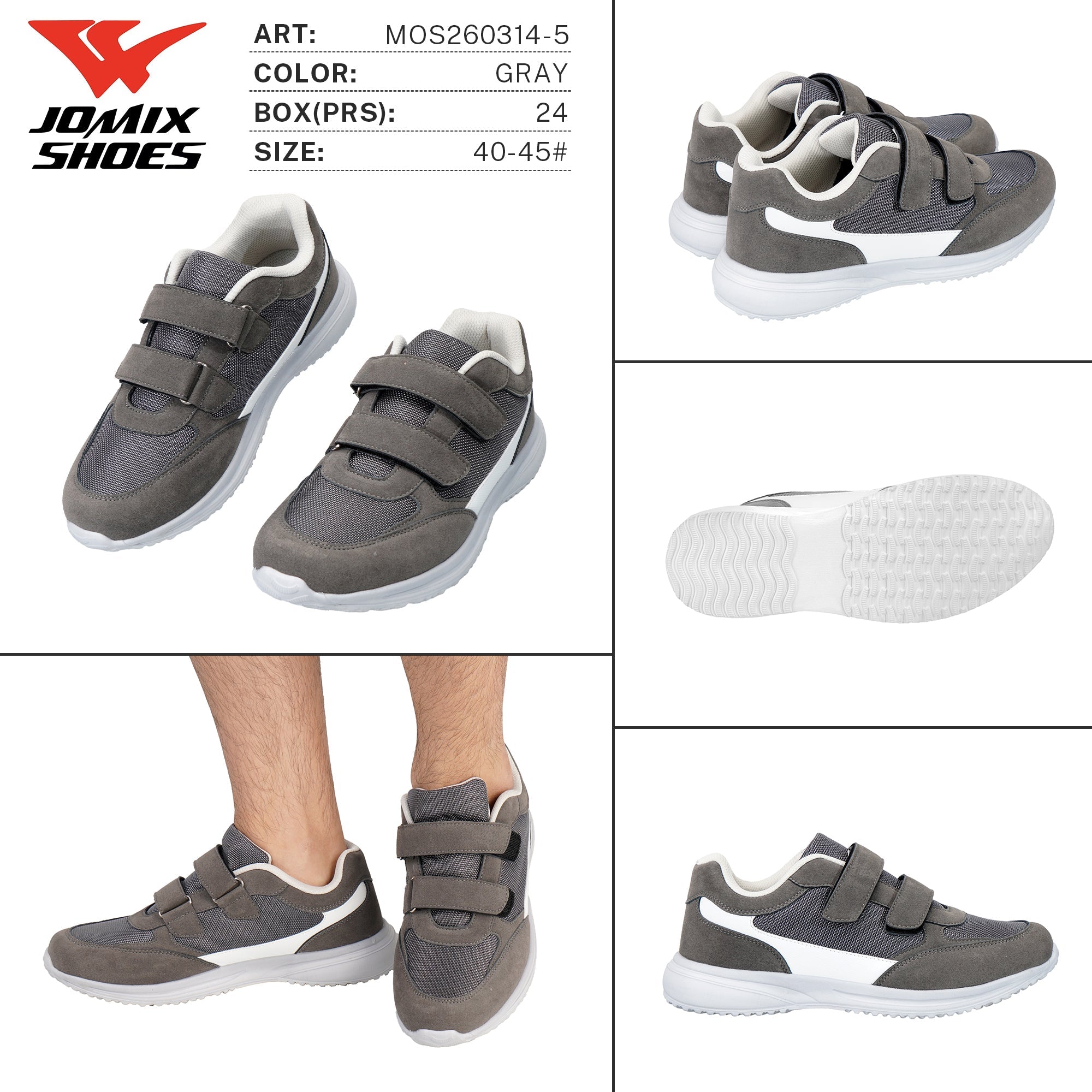 Sneakers da Uomo MOS260314 - 5 - Fornitura all'ingrosso di Sneakers Uomo da Jomix Shoes B2B