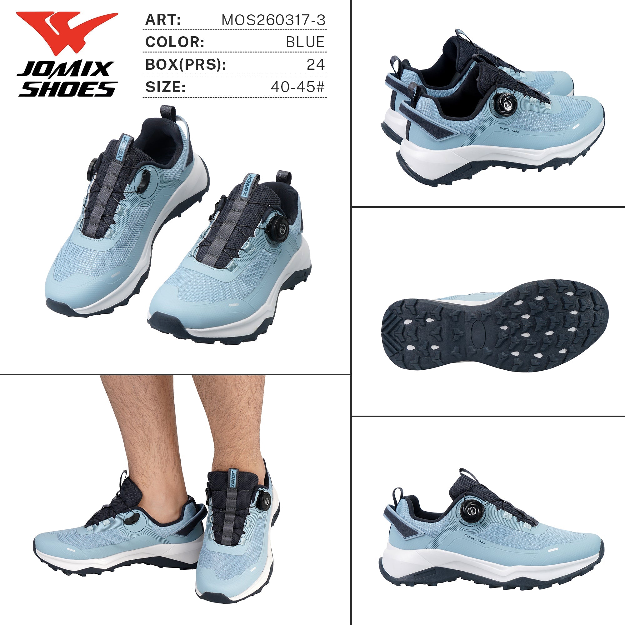 Sneakers da Uomo MOS260317 - 3 - Fornitura all'ingrosso di Sneakers Uomo da Jomix Shoes B2B