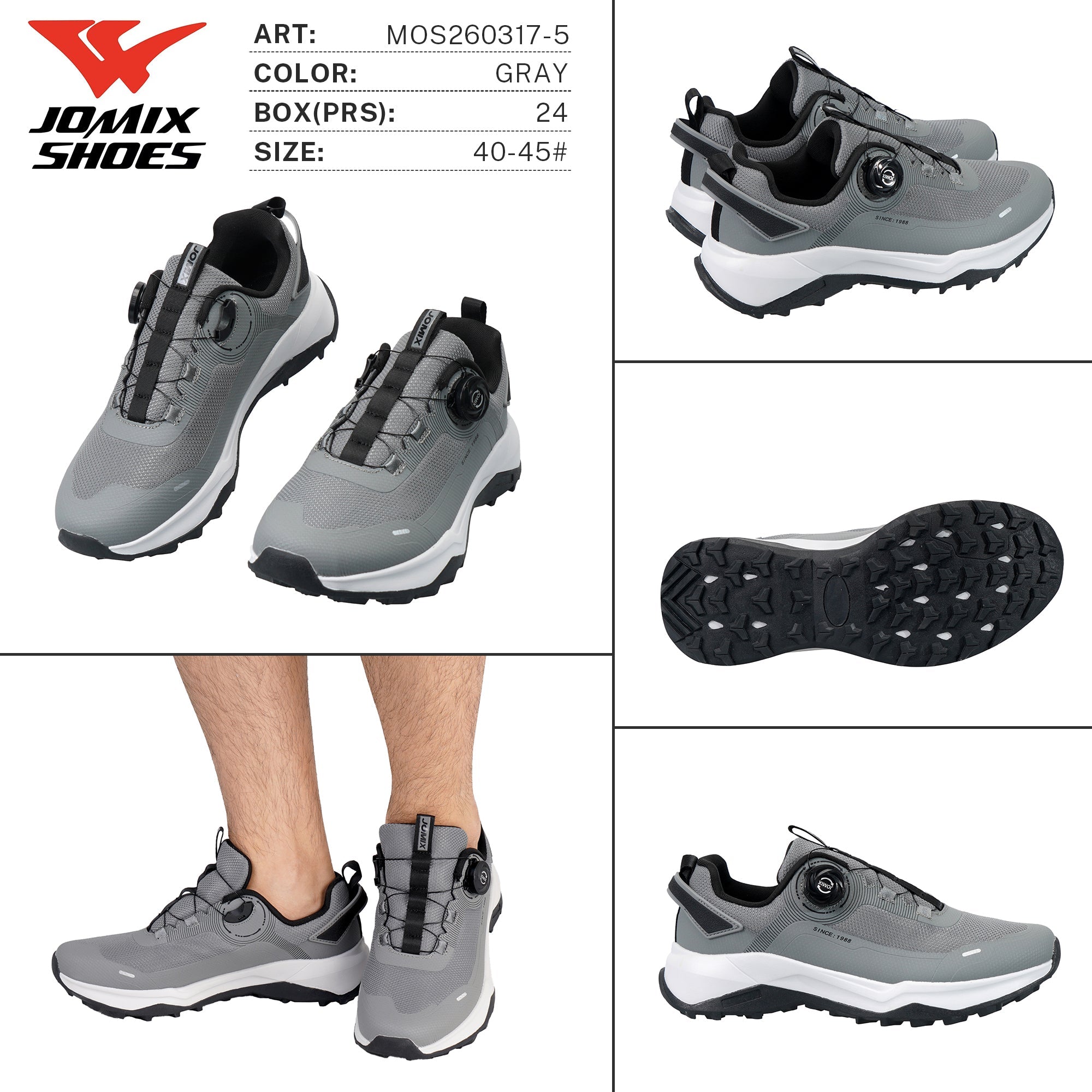 Sneakers da Uomo MOS260317 - 5 - Fornitura all'ingrosso di Sneakers Uomo da Jomix Shoes B2B