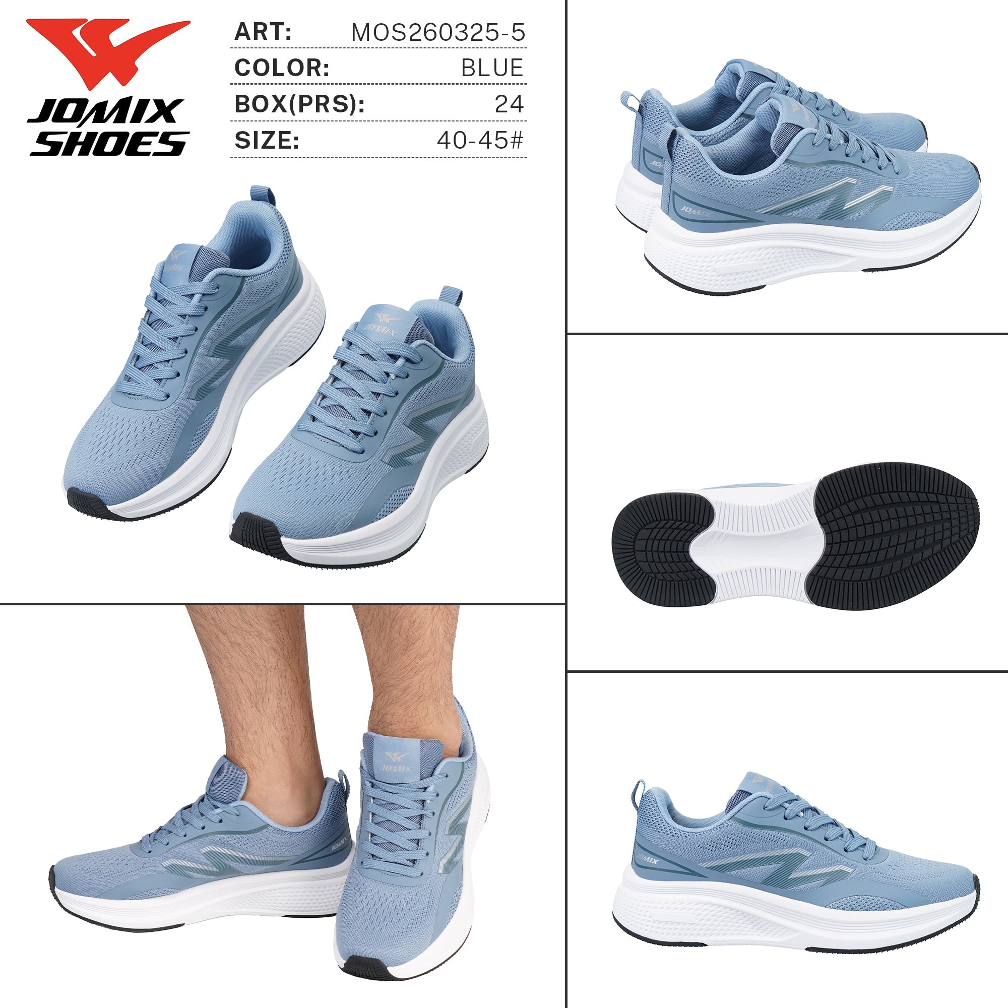 Sneakers da Uomo MOS260325 - 5 - Fornitura all'ingrosso di Sneakers Uomo da Jomix Shoes B2B