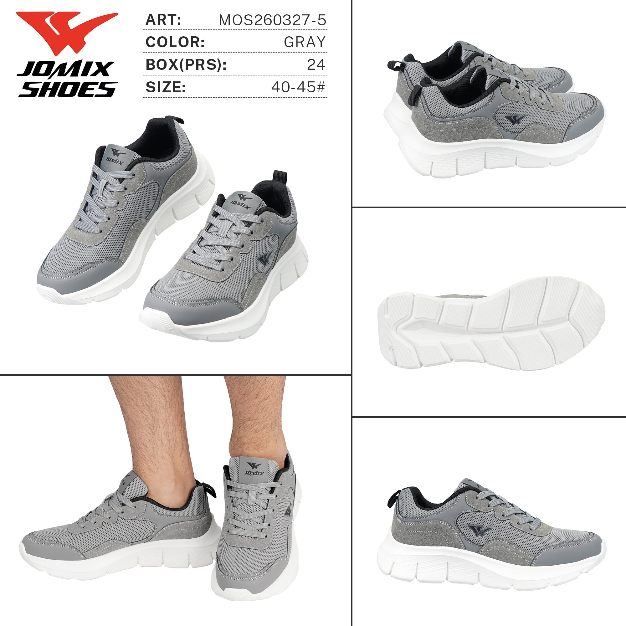 Sneakers da Uomo MOS260327 - 5 - Fornitura all'ingrosso di Sneakers Uomo da Jomix Shoes B2B