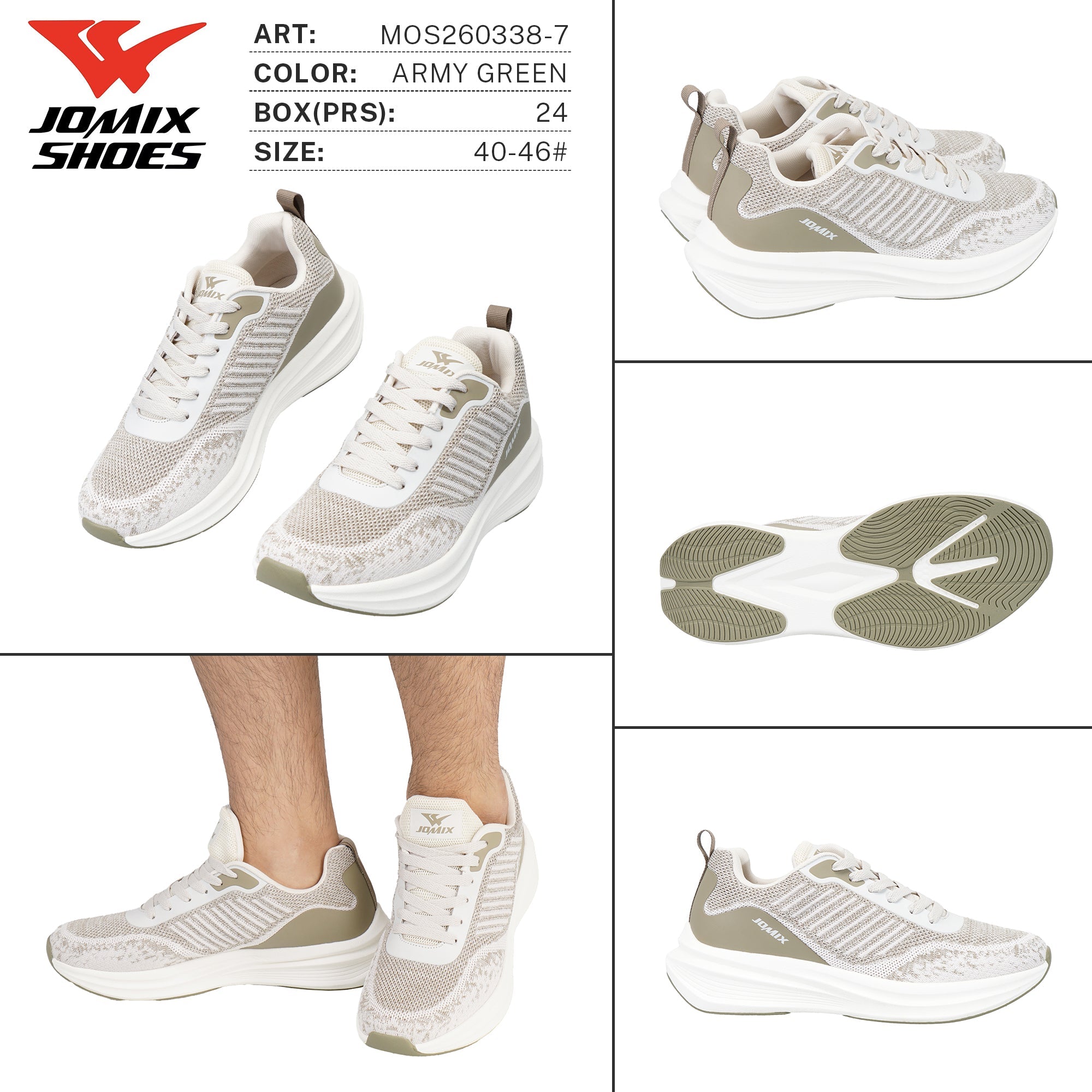 Sneakers da Uomo MOS260338 - 7 - Fornitura all'ingrosso di Sneakers Uomo da Jomix Shoes B2B