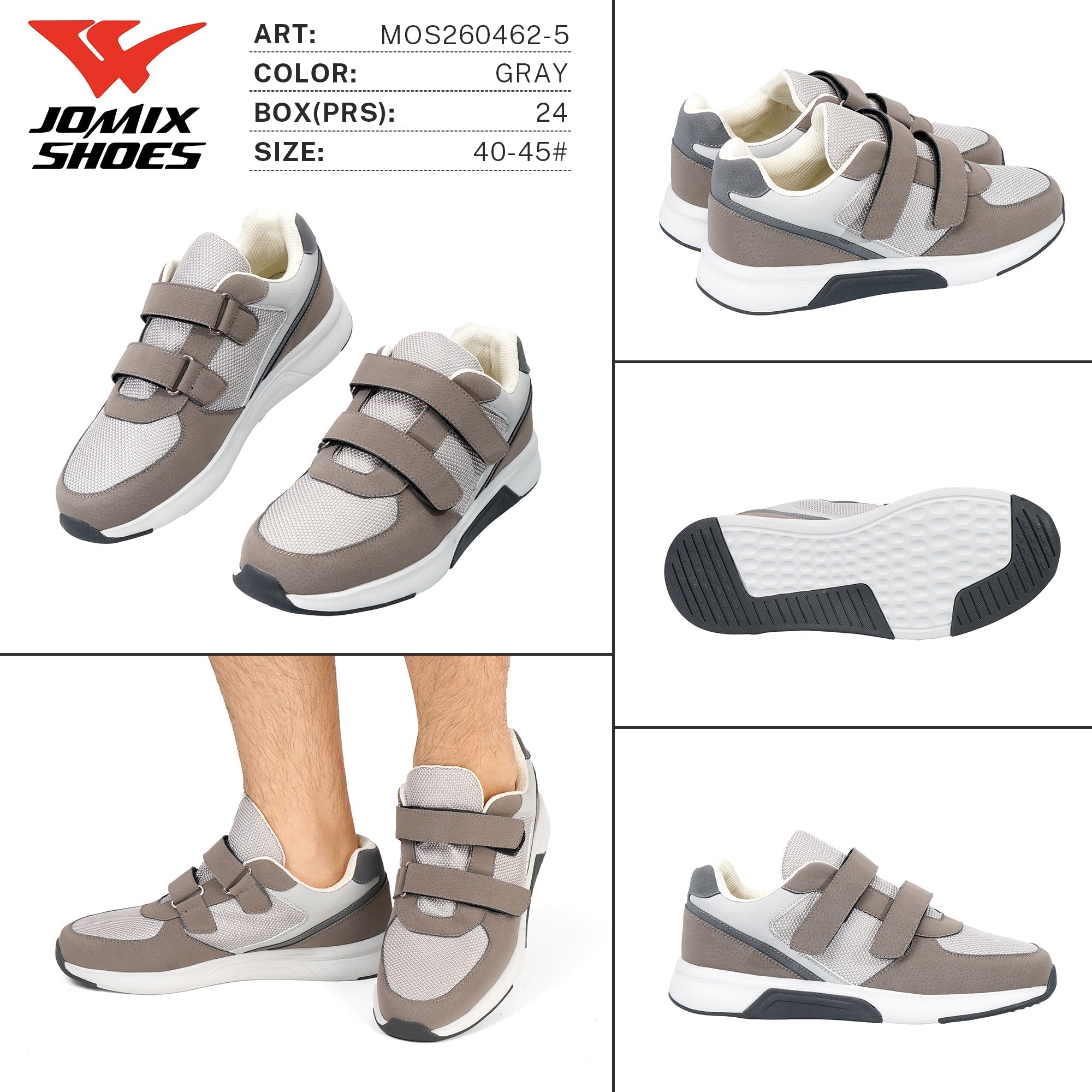 Sneakers da Uomo MOS260462 - 5 - Fornitura all'ingrosso di Sneakers Uomo da Jomix Shoes B2B