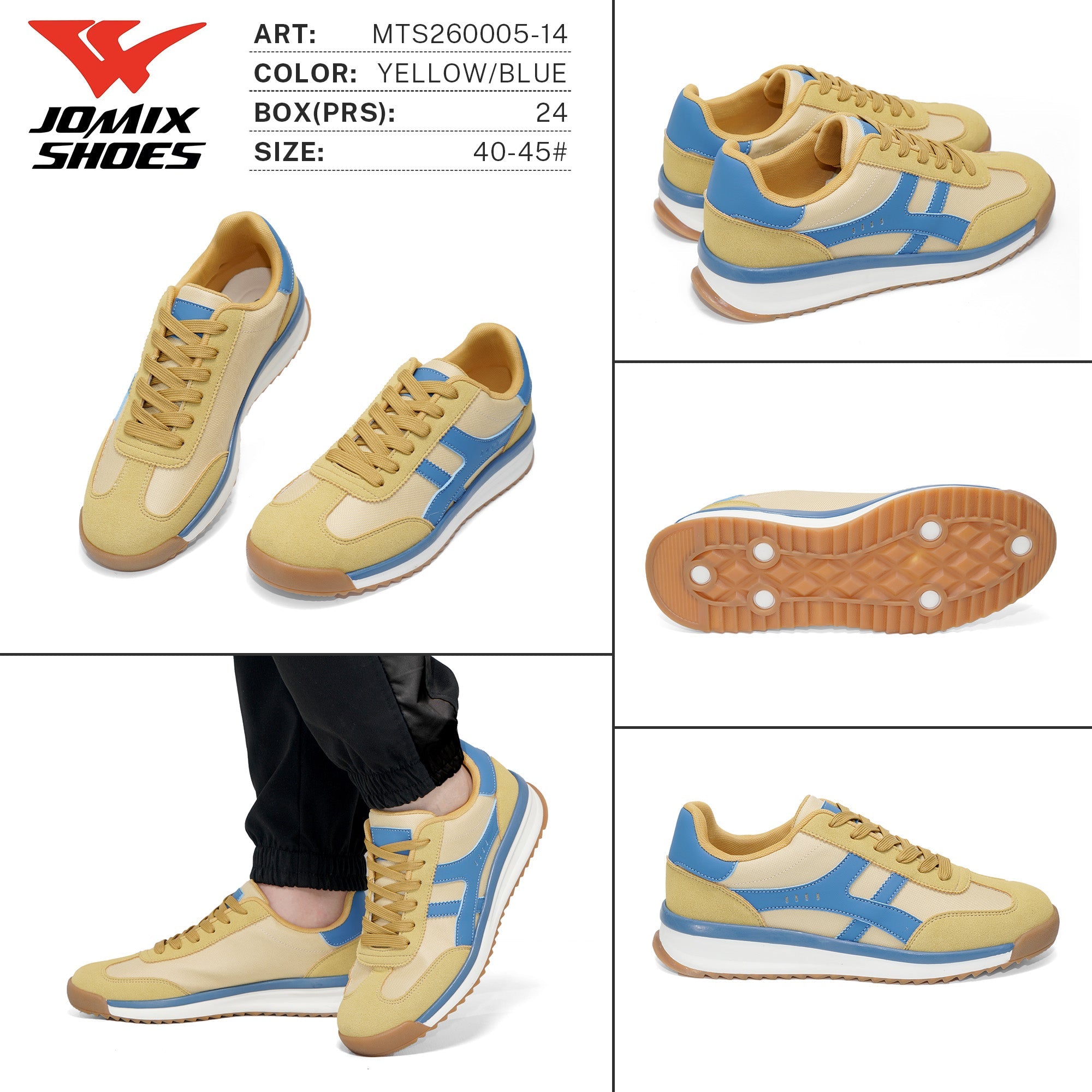 Sneakers da Uomo MTS260005 - 14 - Fornitura all'ingrosso di Sneakers Uomo da Jomix Shoes B2B