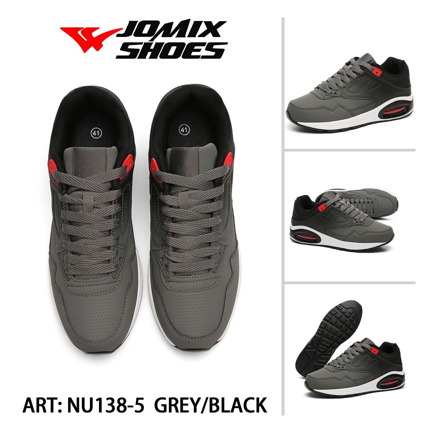 Sneakers da uomo sportive casual Jomix Shoes NU138 - 5 - Fornitura all'ingrosso di Scarpe Uomo da Jomix Shoes B2B