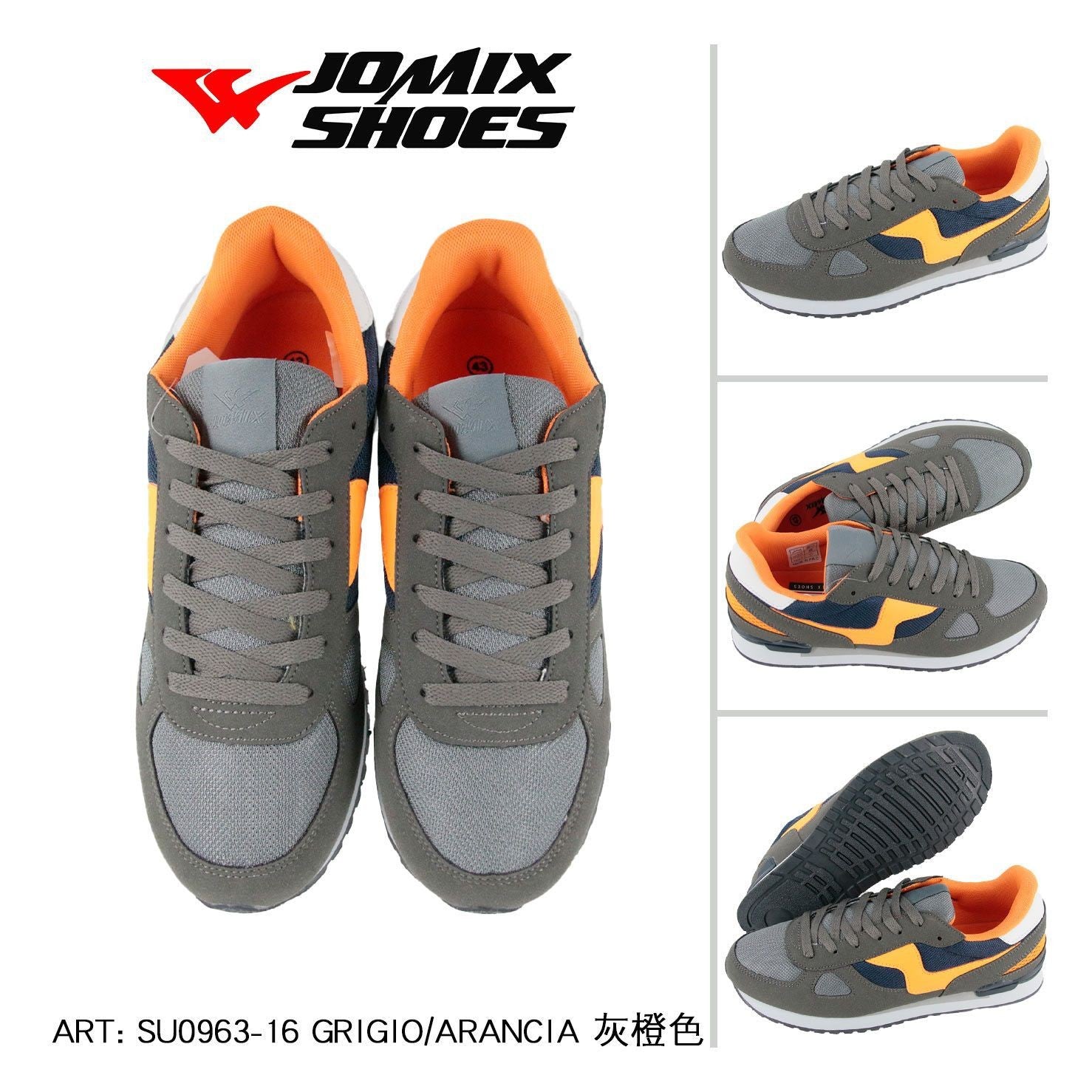Sneakers da uomo sportive casual Jomix Shoes SU0963 - 16 - Fornitura all'ingrosso di Scarpe Uomo da Jomix Shoes B2B