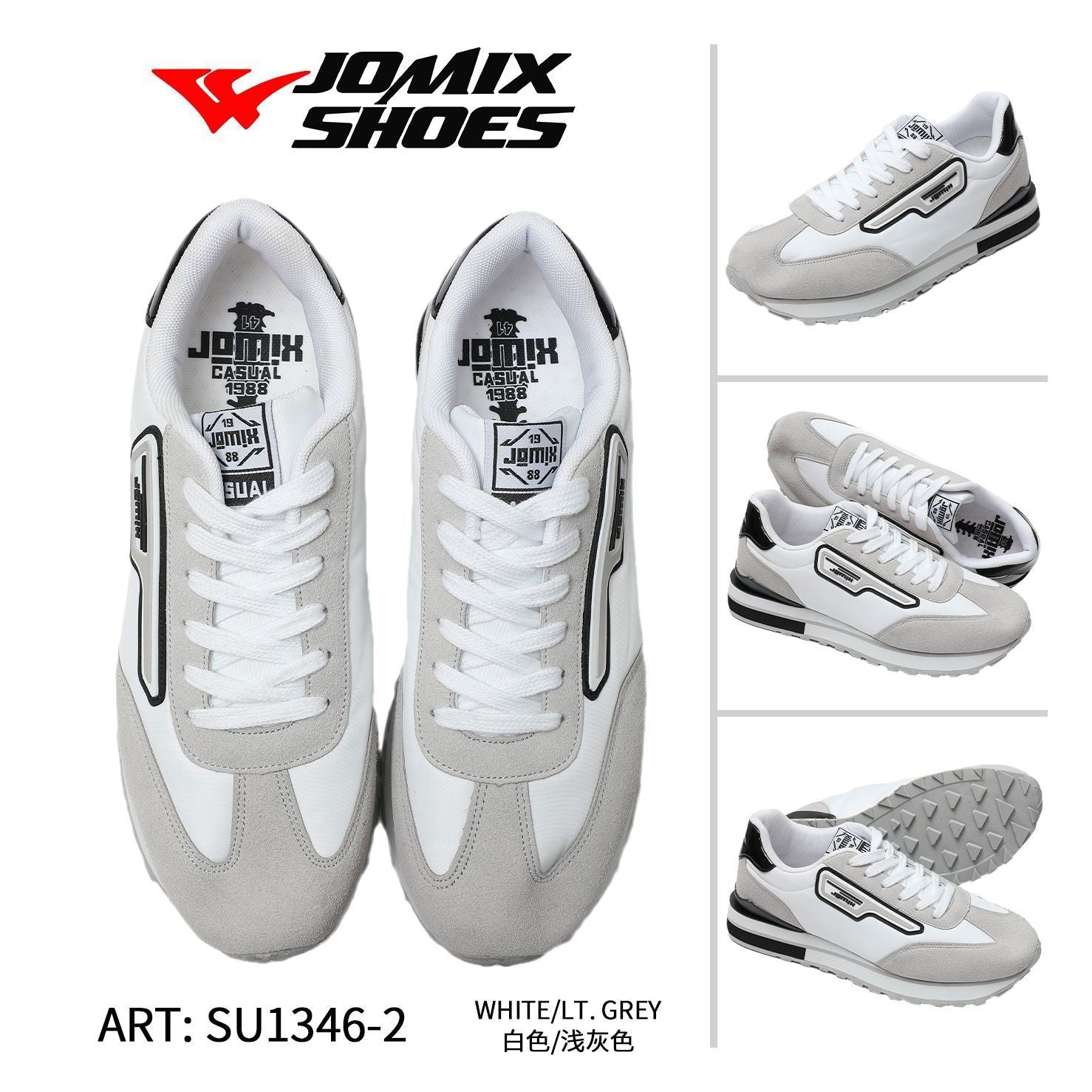 Sneakers da uomo sportive casual Jomix Shoes SU1346 - 2 - Fornitura all'ingrosso di Scarpe Uomo da Jomix Shoes B2B