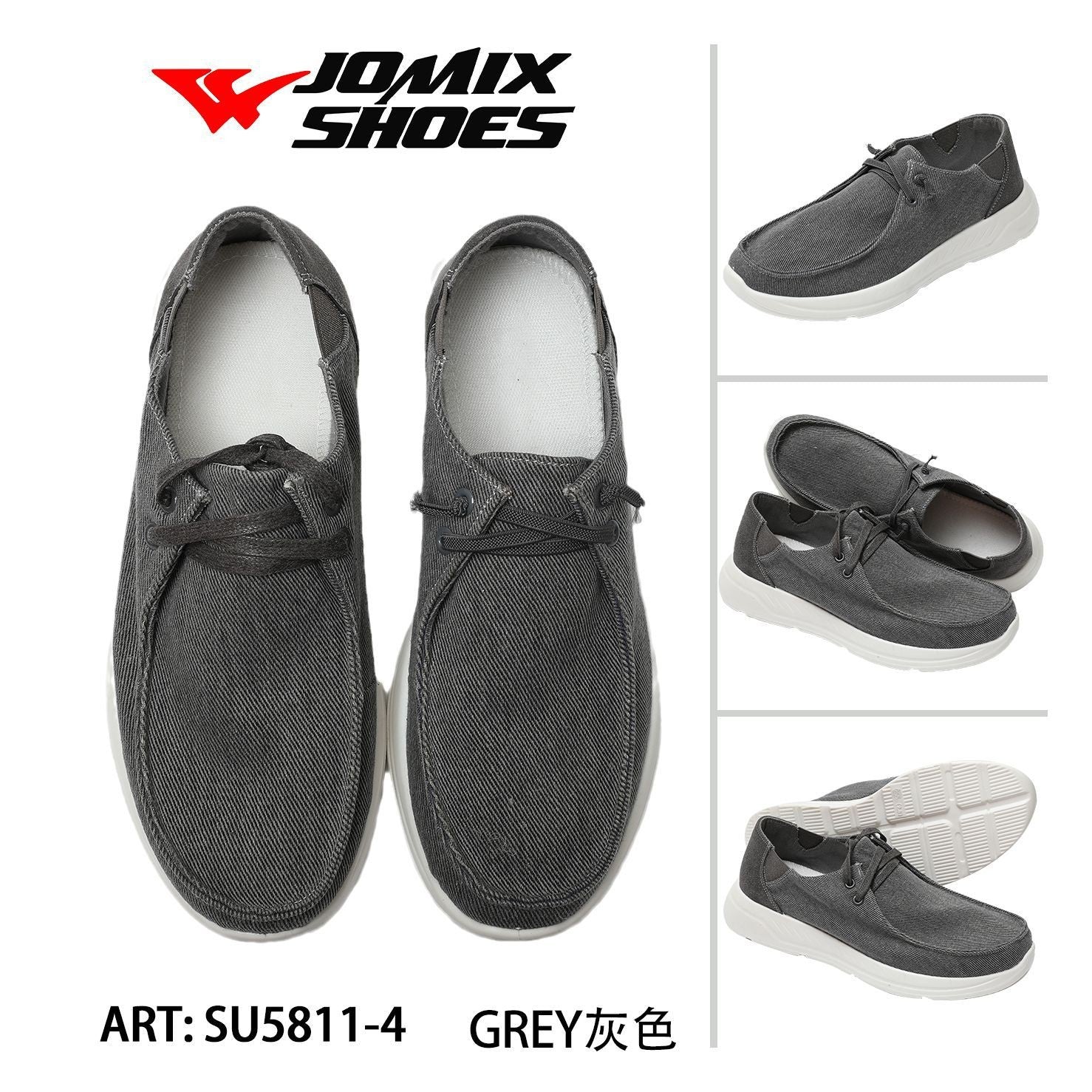 Sneakers da uomo sportive casual Jomix Shoes SU5811 - 4 - Fornitura all'ingrosso di Scarpe Uomo da Jomix Shoes B2B