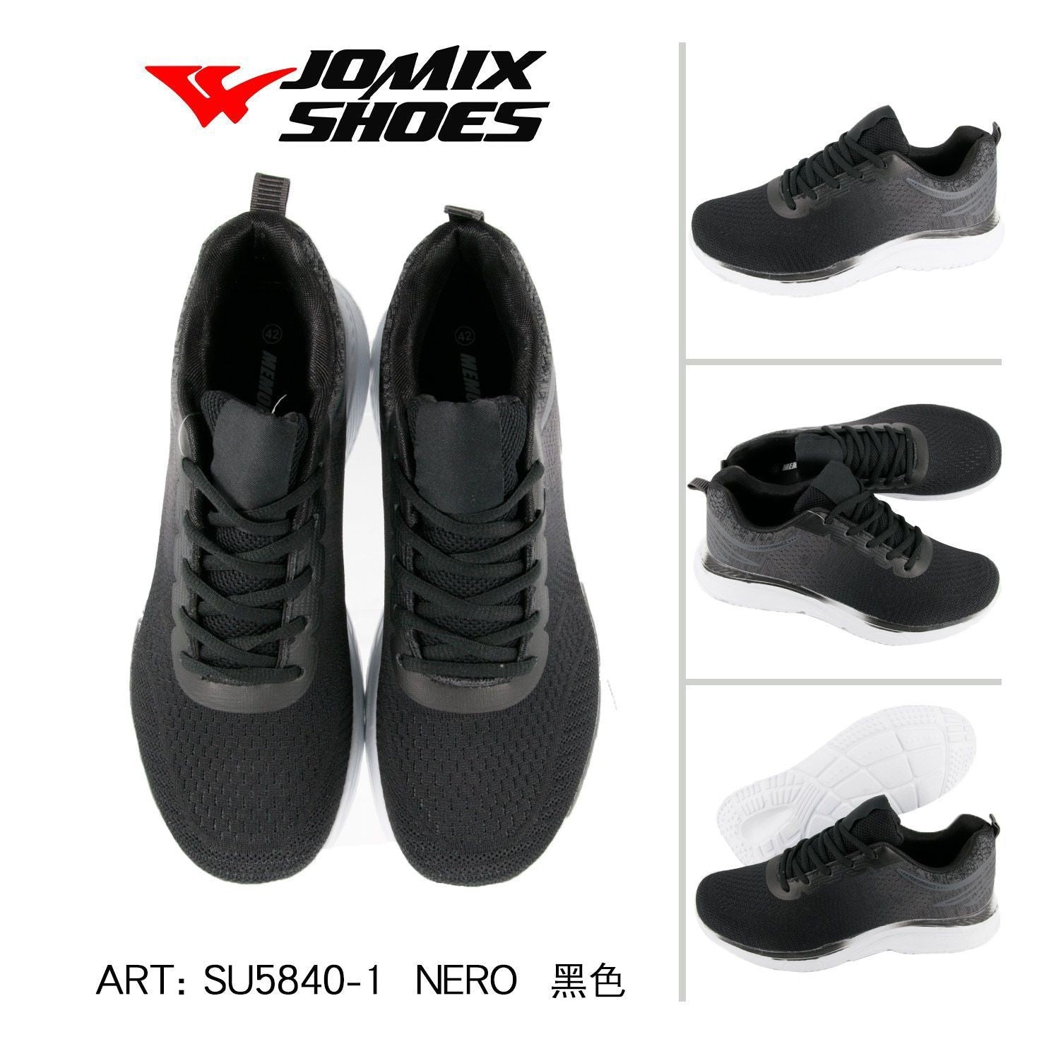 Sneakers da uomo sportive casual Jomix Shoes SU5840 - 1 - Fornitura all'ingrosso di Scarpe Uomo da Jomix Shoes B2B