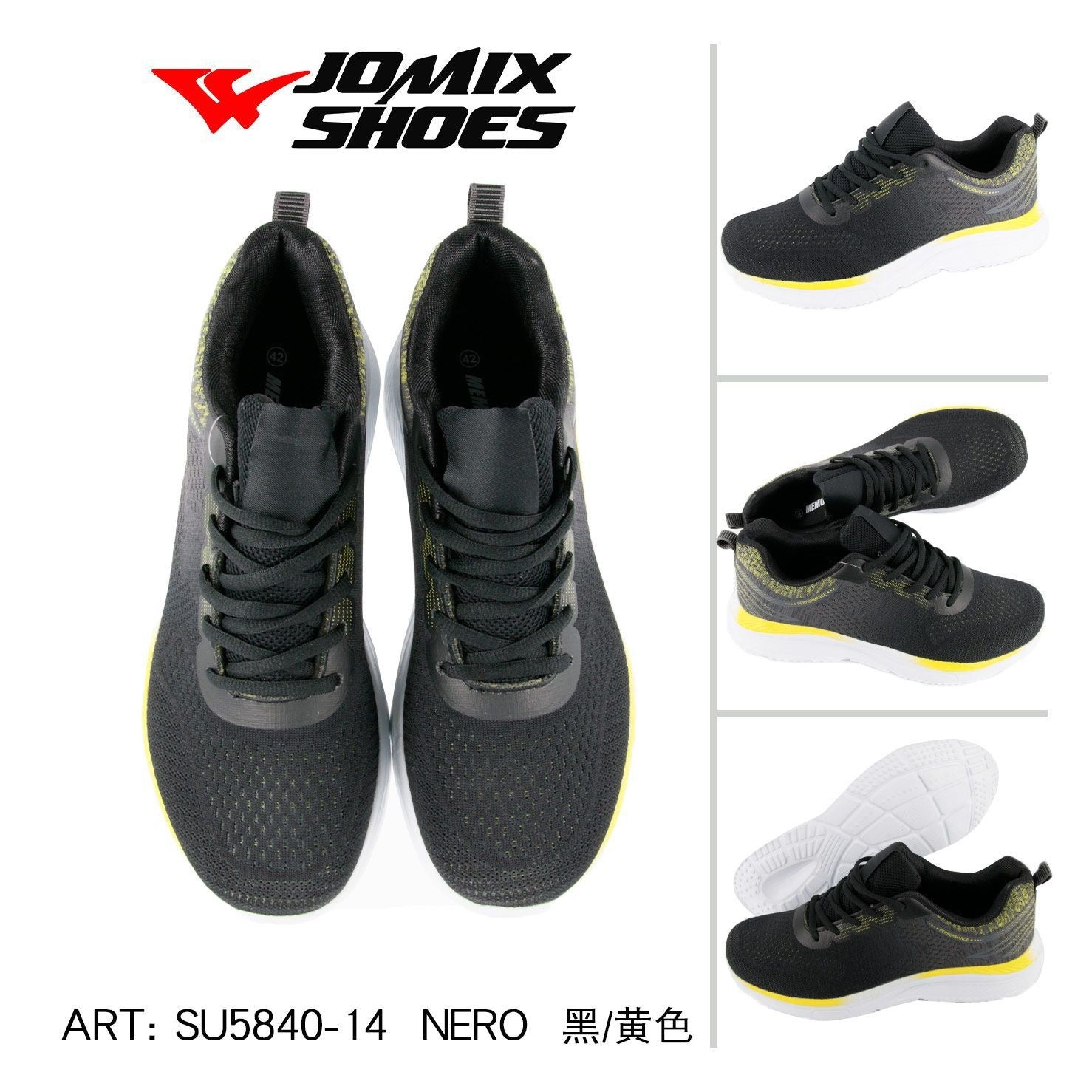 Sneakers da uomo sportive casual Jomix Shoes SU5840 - 14 - Fornitura all'ingrosso di Scarpe Uomo da Jomix Shoes B2B